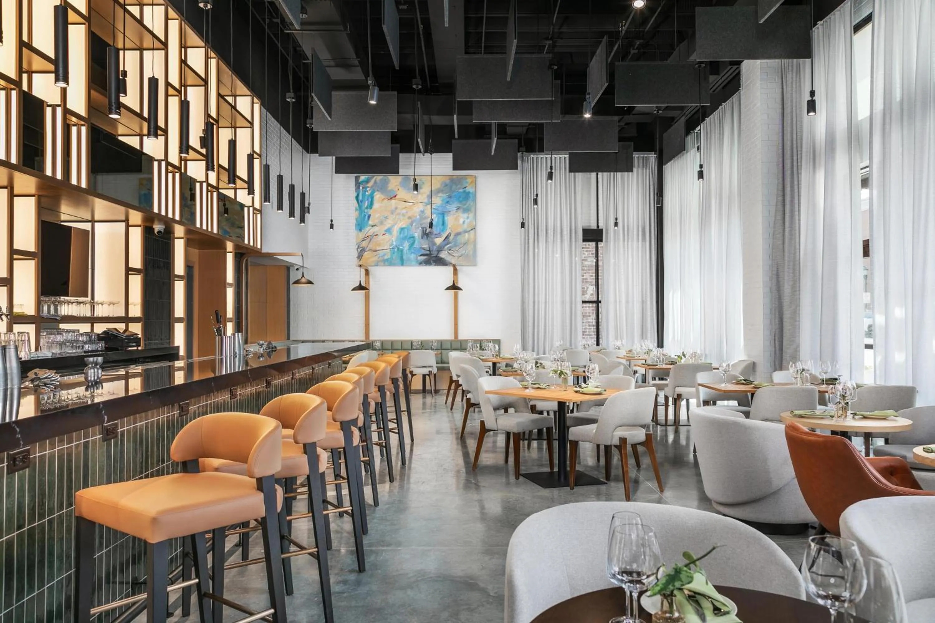 Lounge or bar in Caption By Hyatt Chattanooga Downtown