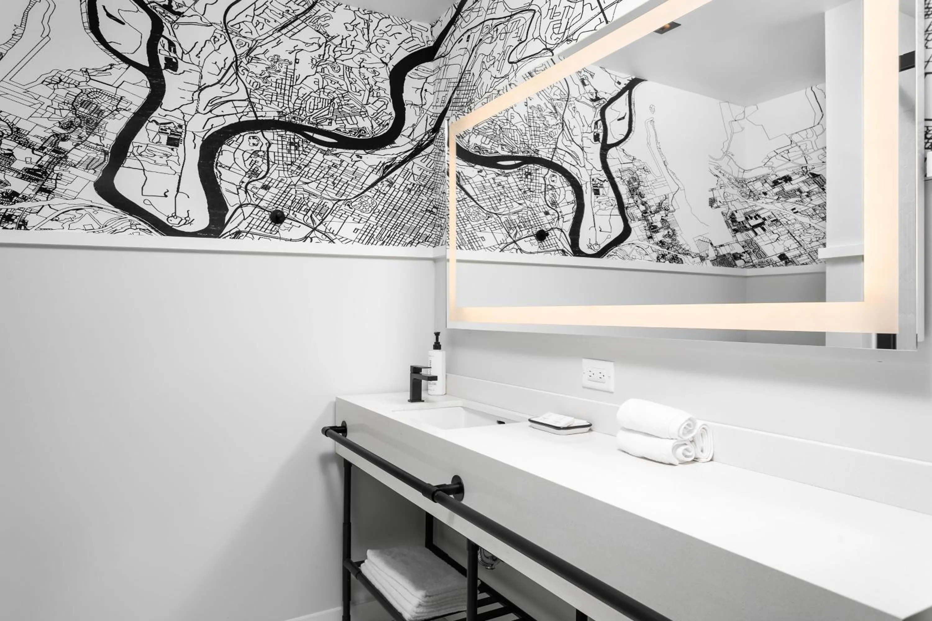 Bathroom in Caption By Hyatt Chattanooga Downtown