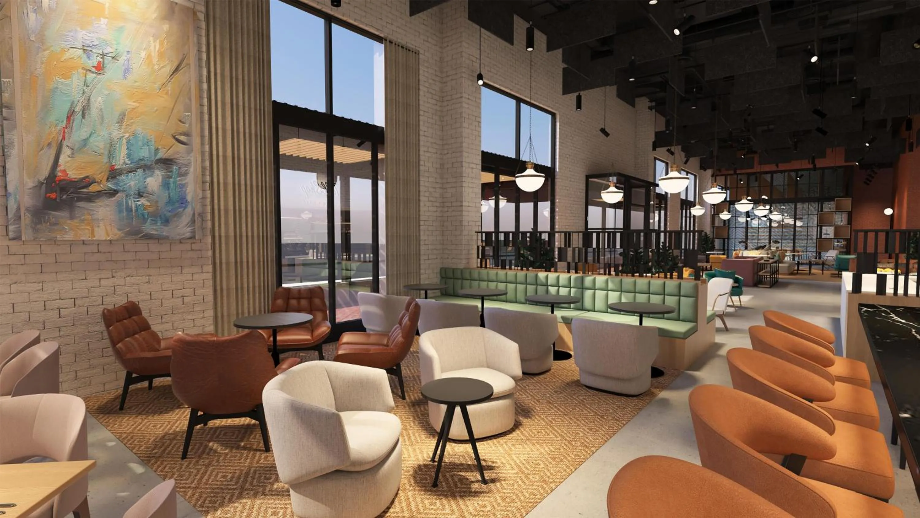 Lobby or reception in Caption By Hyatt Chattanooga Downtown