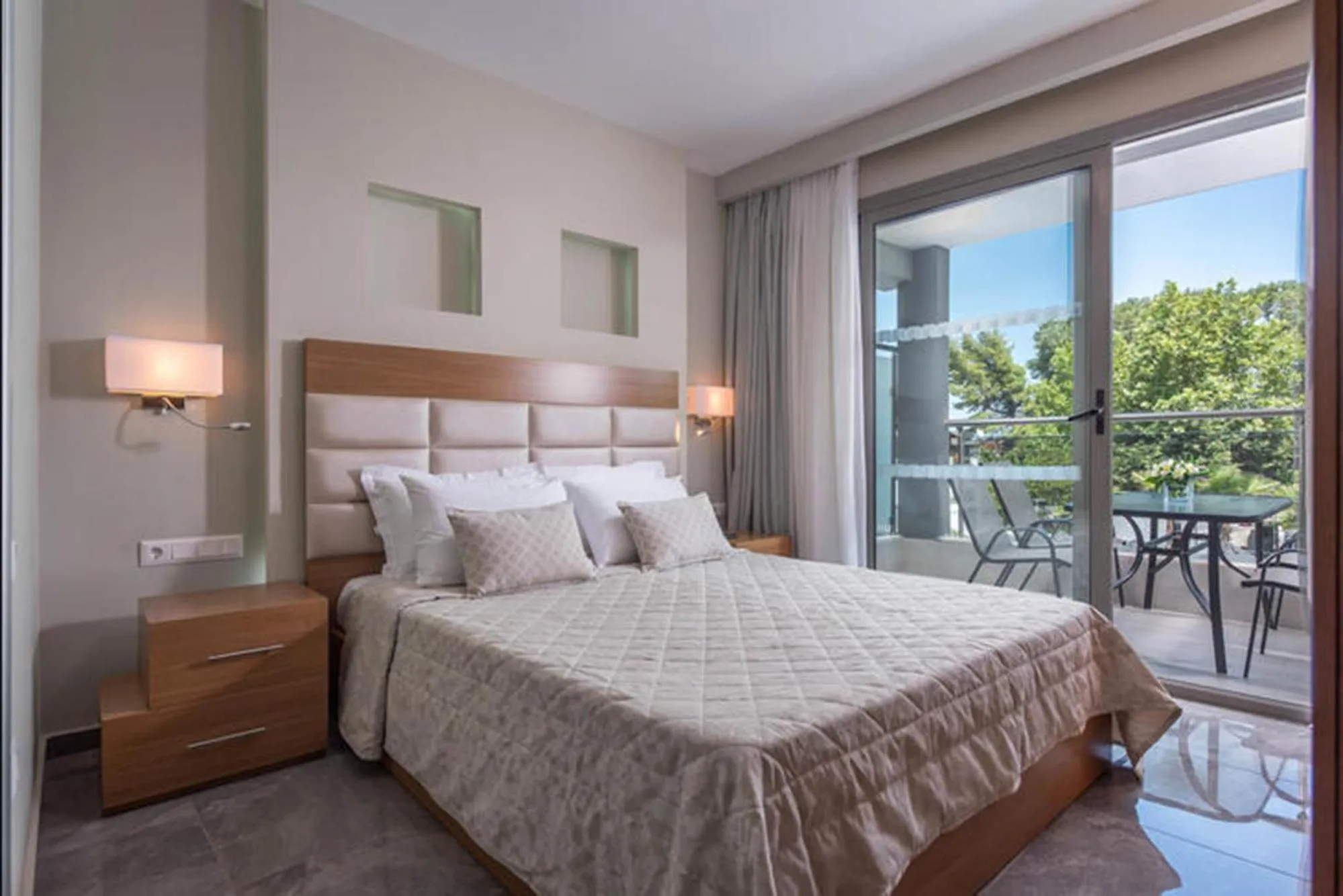 Photo of the whole room, Bed in Dionysos Hotel & Suites