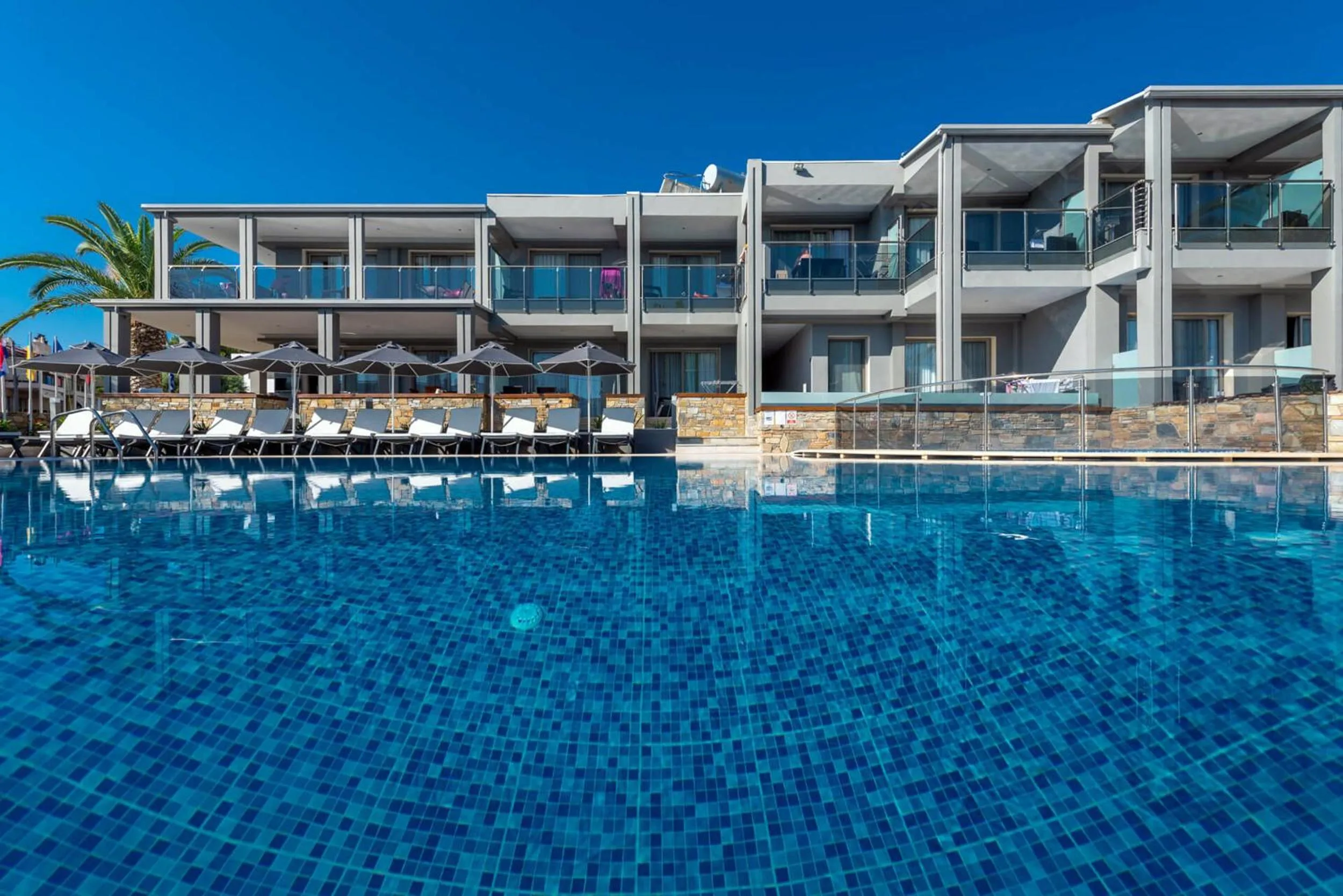 Swimming pool in Dionysos Hotel & Suites