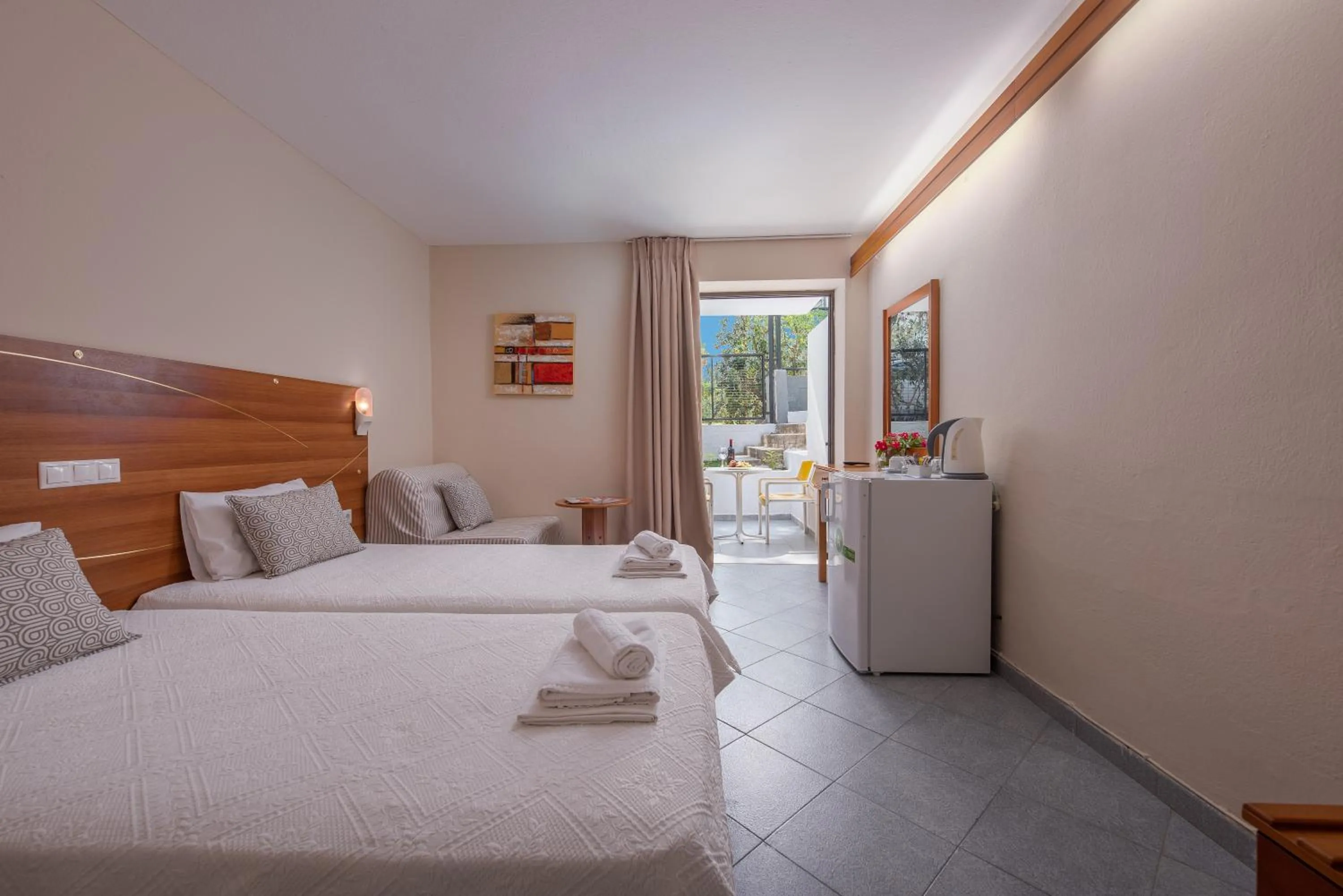 Photo of the whole room, Bed in Dionysos Hotel & Suites