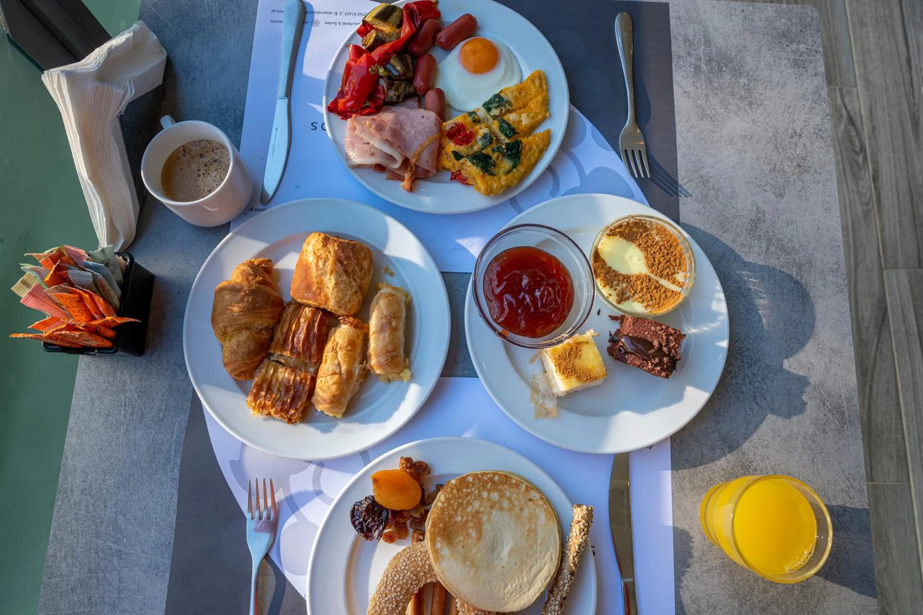 Breakfast in Dionysos Hotel & Suites