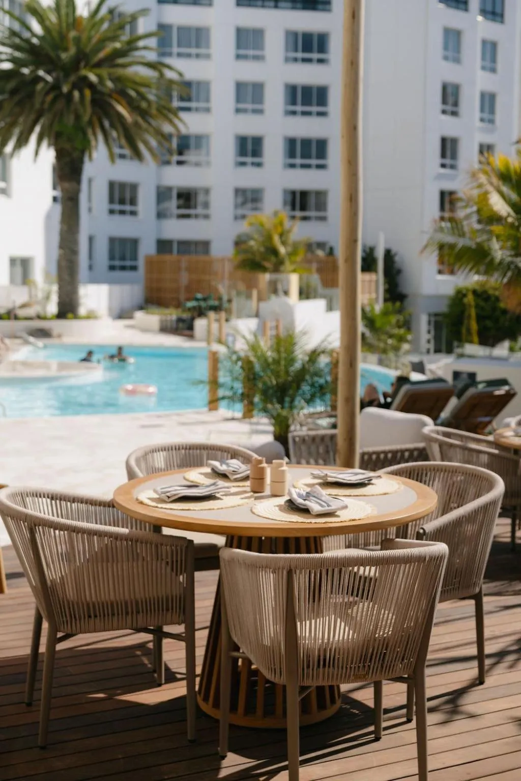 Swimming pool in President Hotel