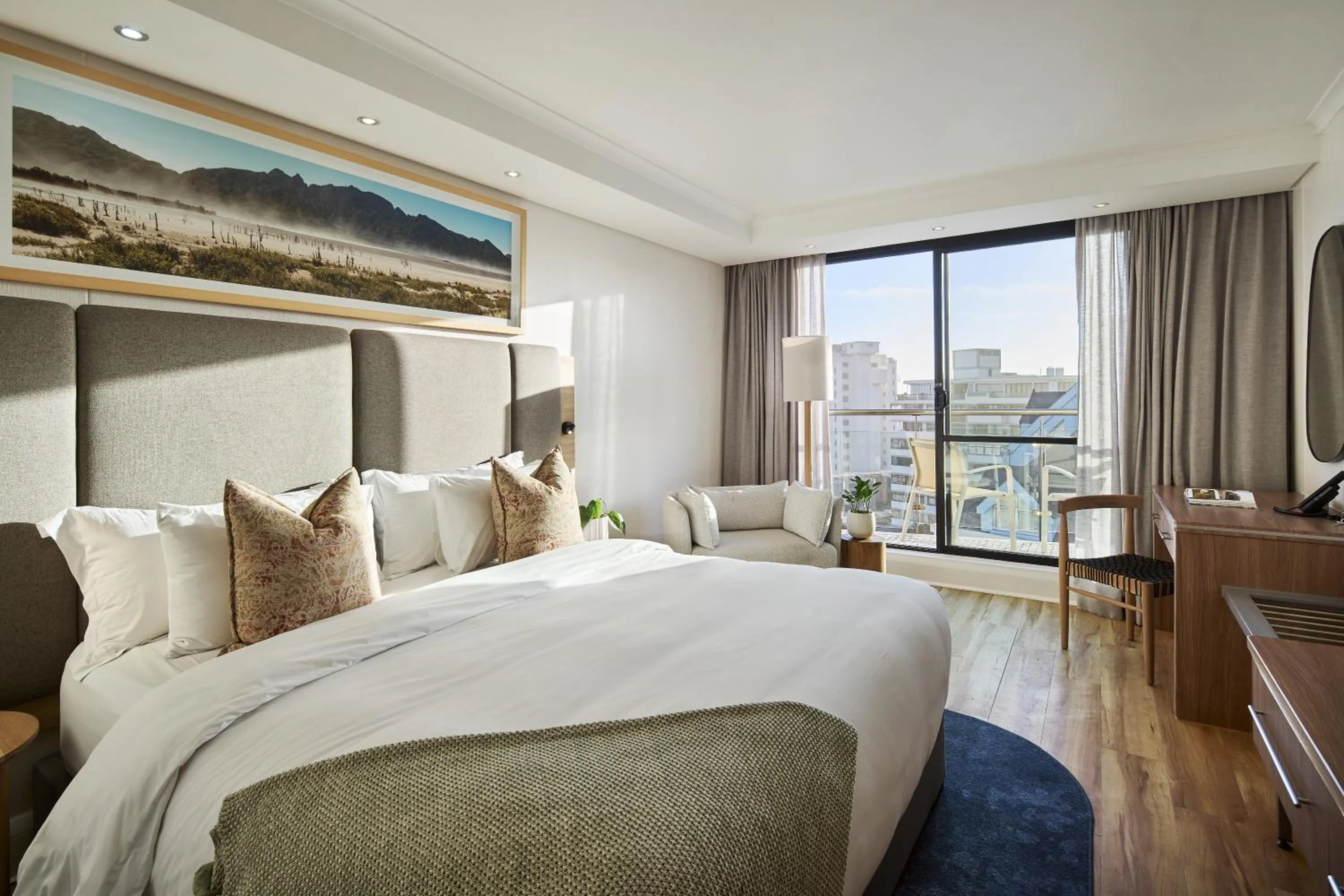 Photo of the whole room, Bed in President Hotel