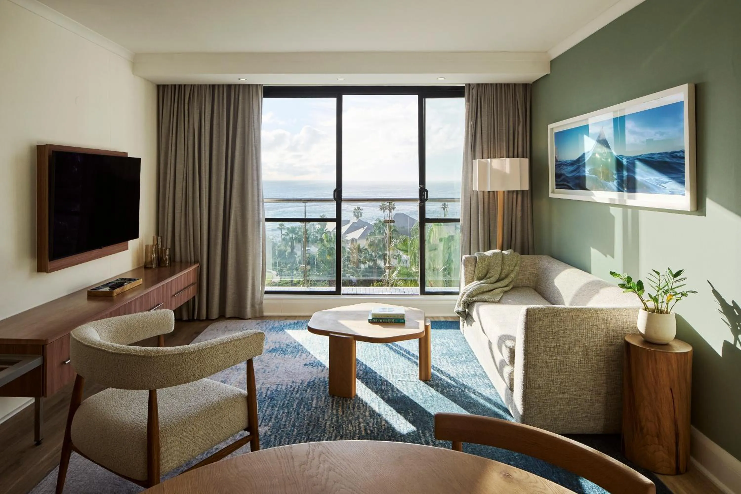 Living room in President Hotel