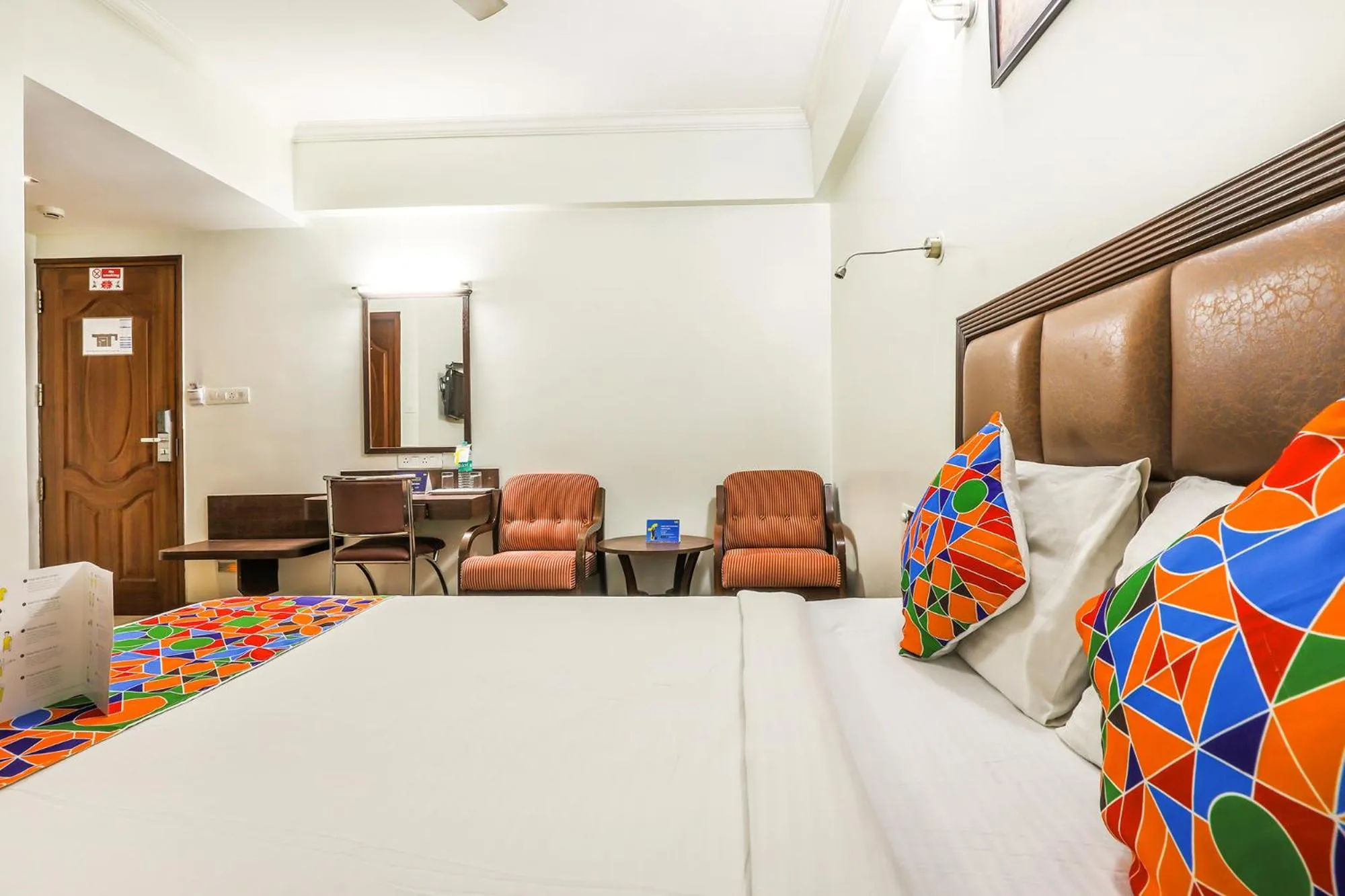 Seating area in FabHotel Sri Krishna Suites - Bellandur