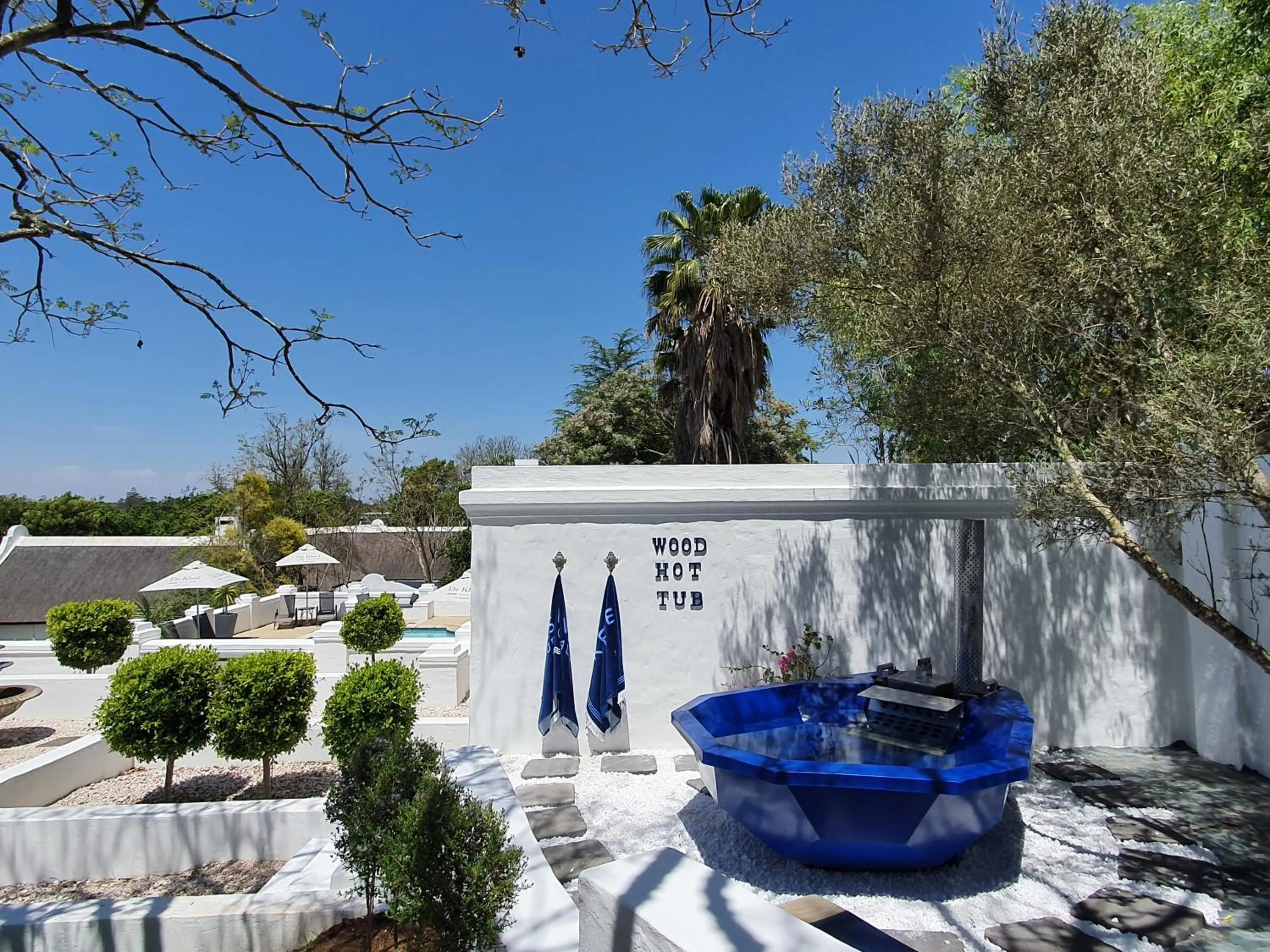 Hot Tub in De Kloof Heritage Estate and Wellness