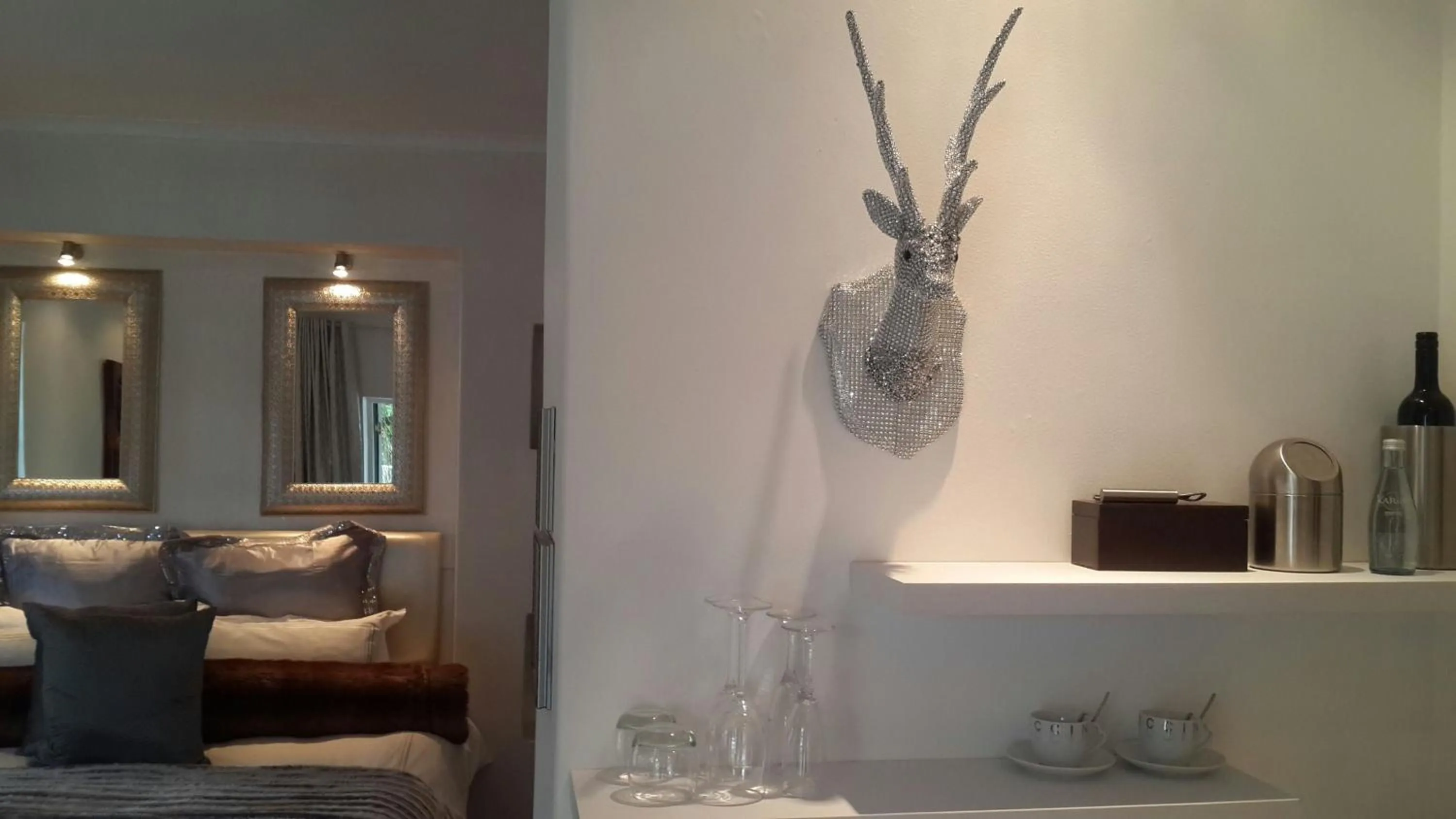 Coffee/tea facilities, Bed in De Kloof Heritage Estate and Wellness