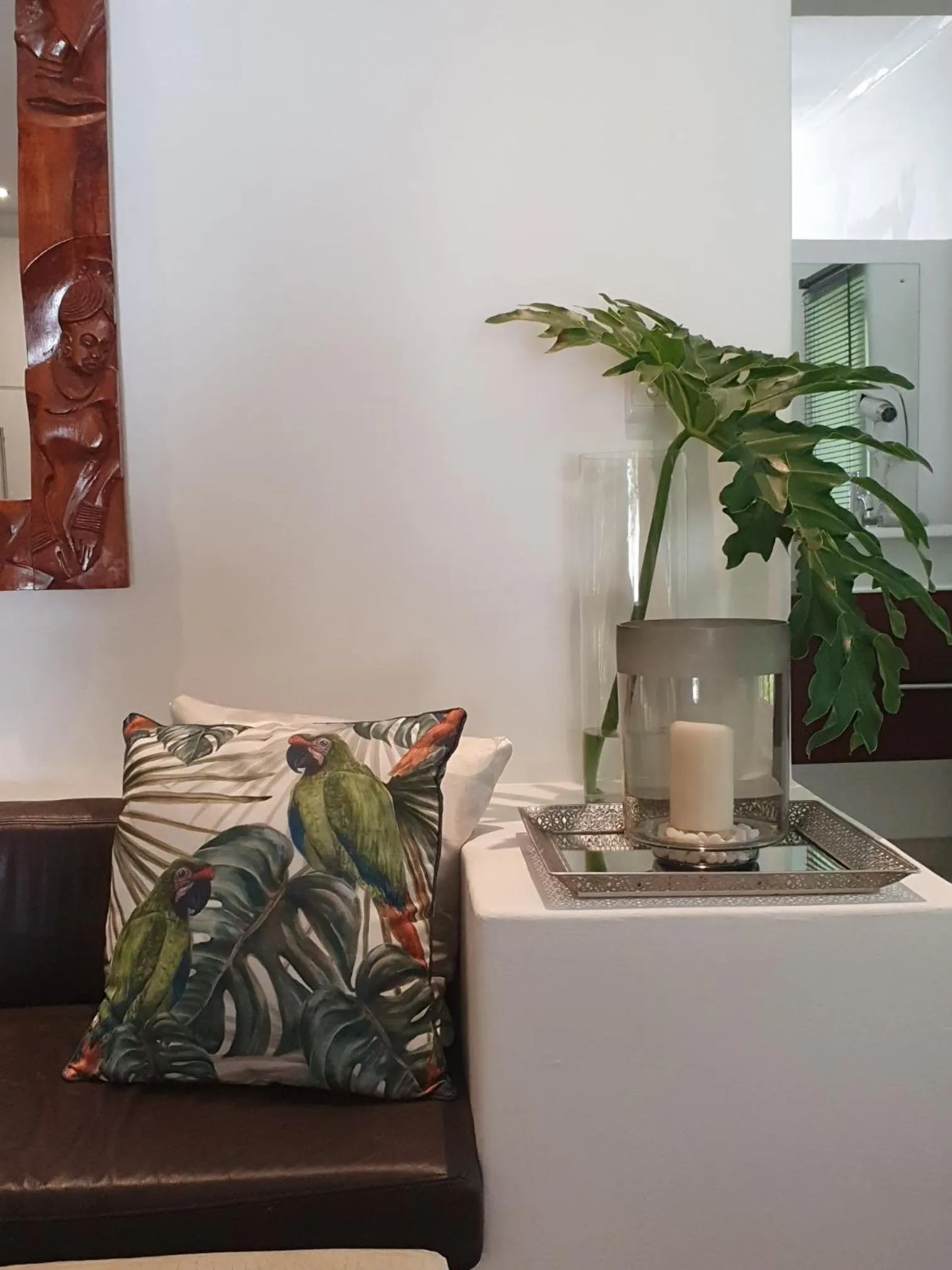 Seating area in De Kloof Heritage Estate and Wellness