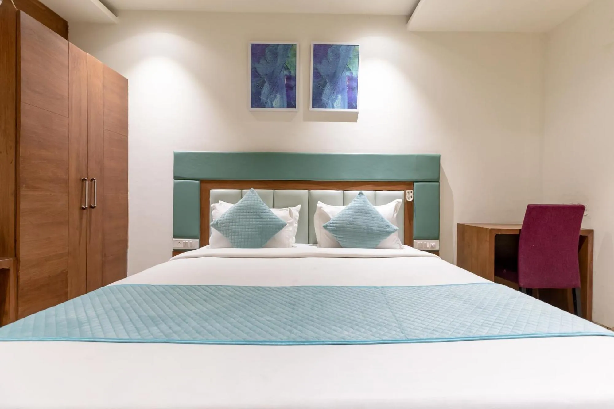 Bed in FabHotel Prime The Oasis