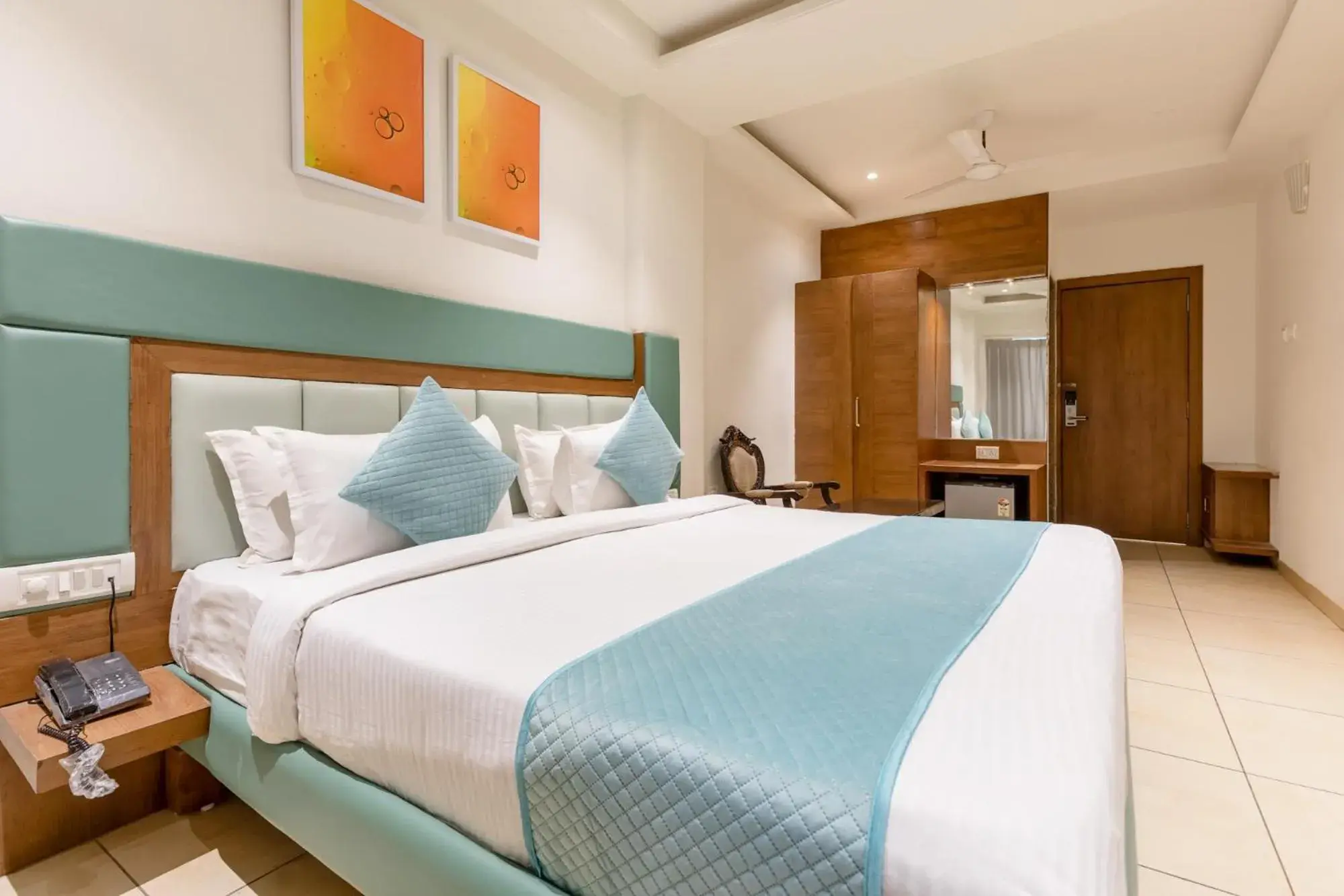 Bed in FabHotel Prime The Oasis Bed in FabHotel Prime The Oasis