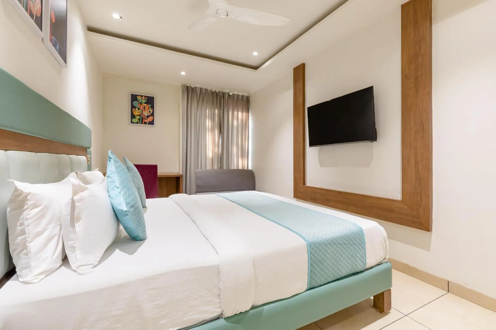 Bed in FabHotel Prime The Oasis