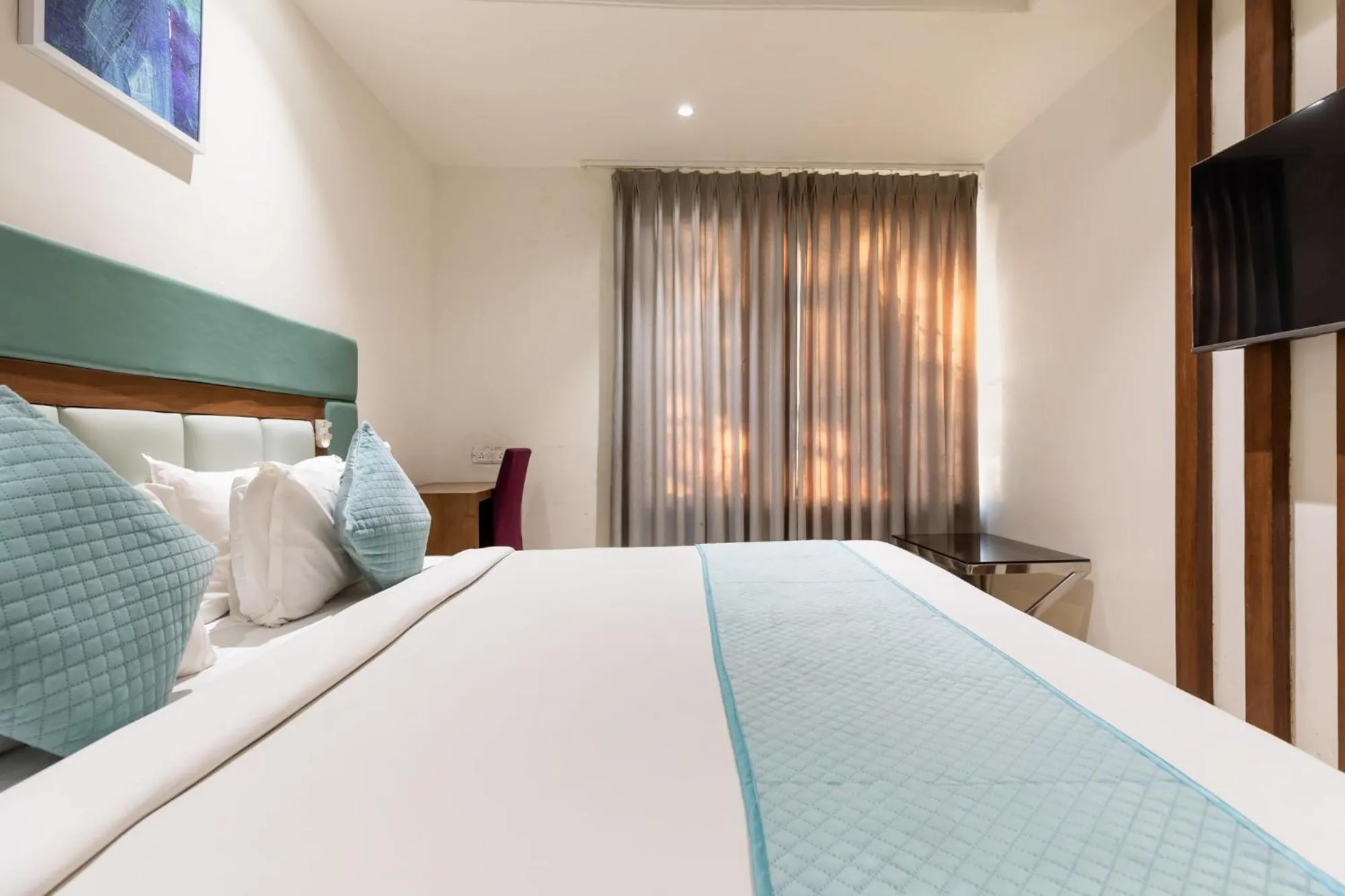 Bed in FabHotel Prime The Oasis