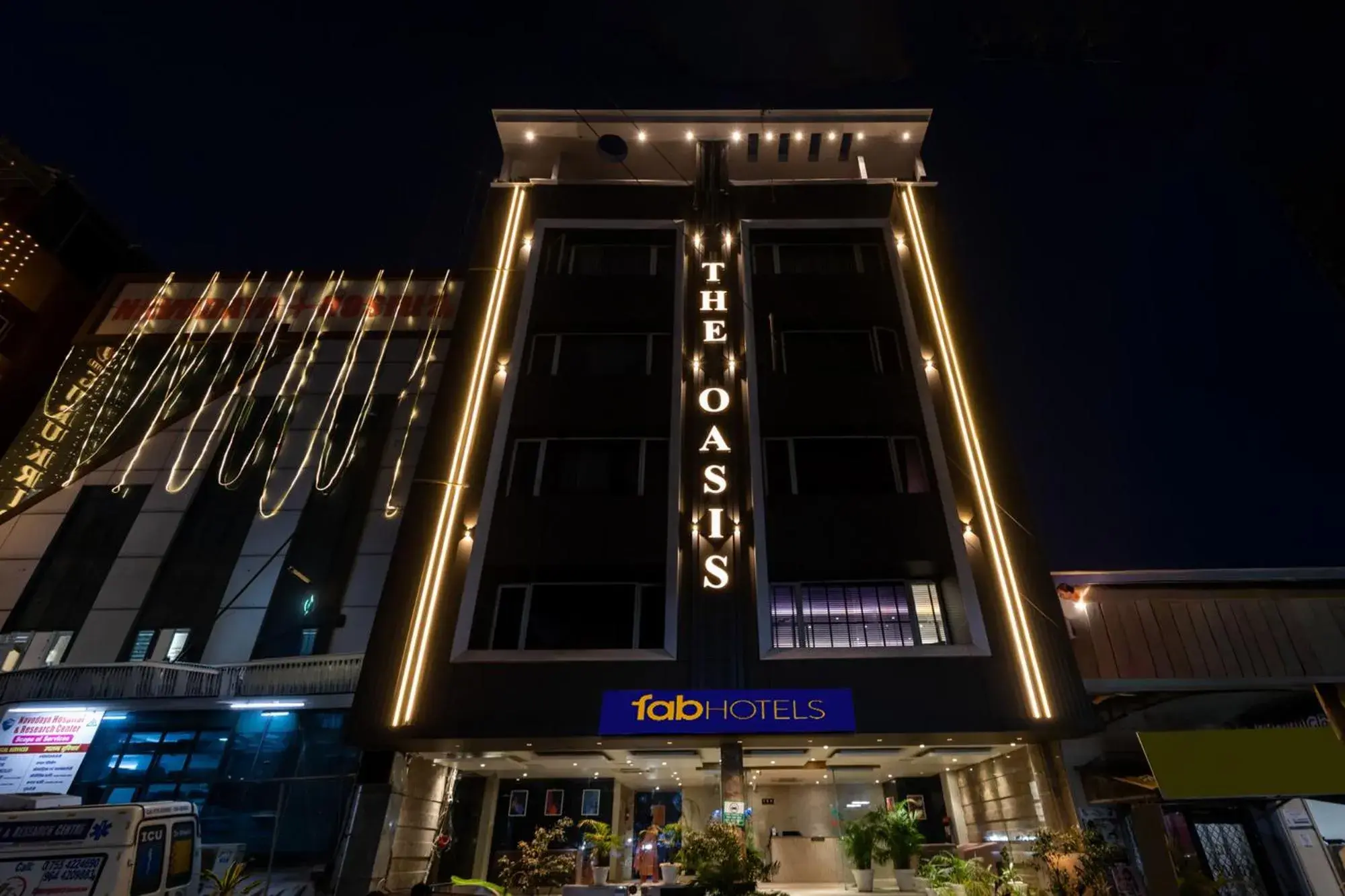 Property building in FabHotel Prime The Oasis Property building in FabHotel Prime The Oasis