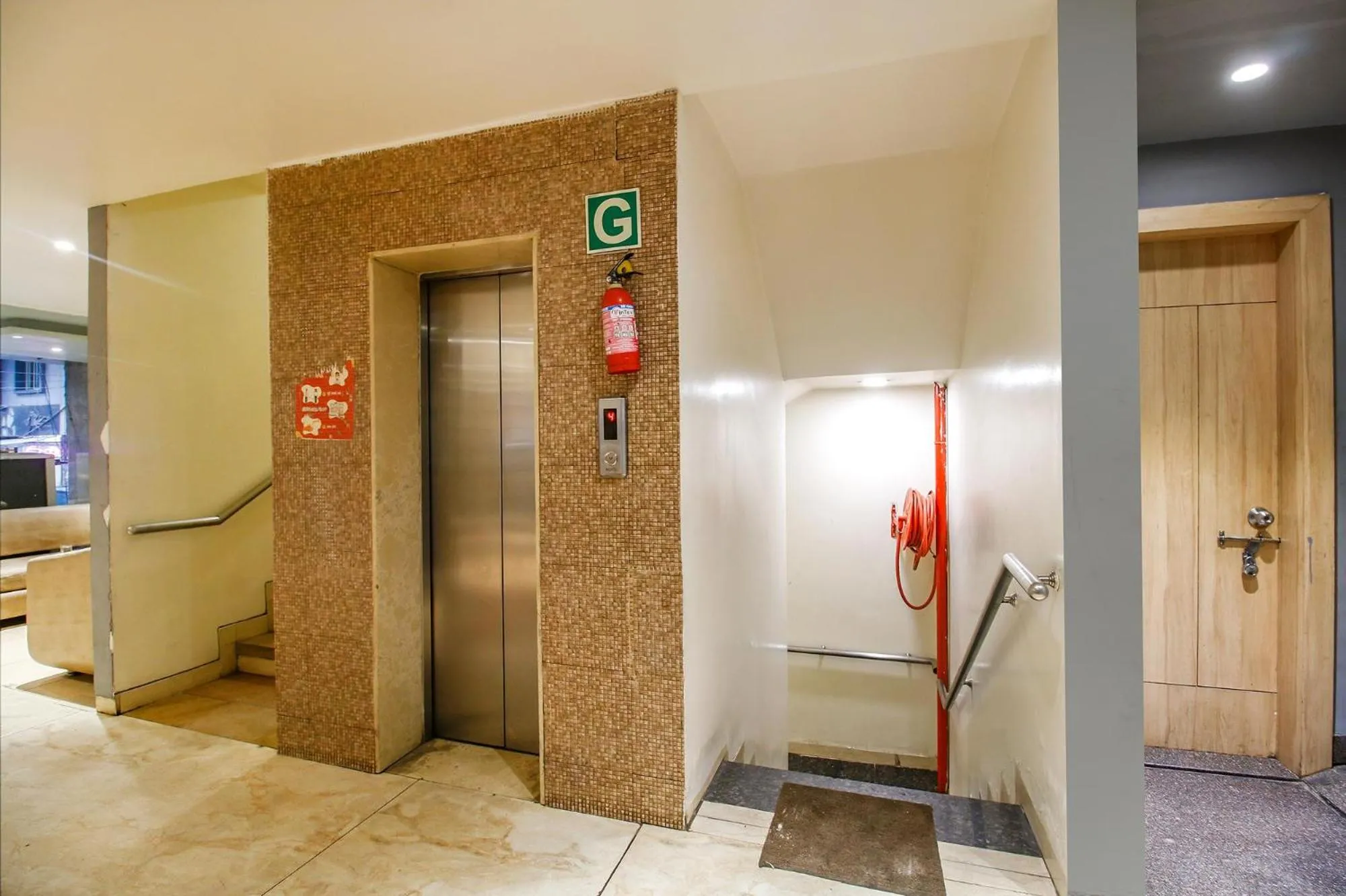 elevator in FabHotel The Oasis - Maharana Praatap Nagar