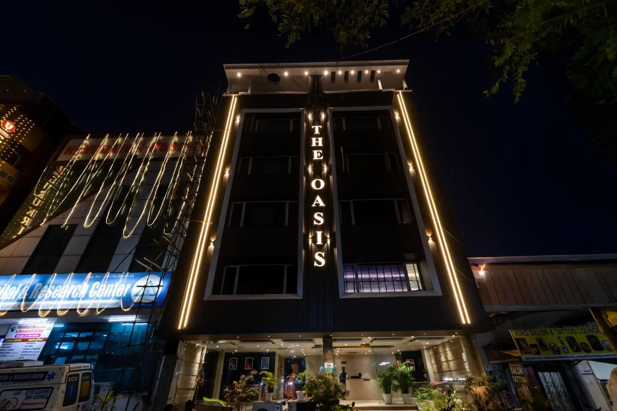 Property building in FabHotel The Oasis Property building in FabHotel The Oasis