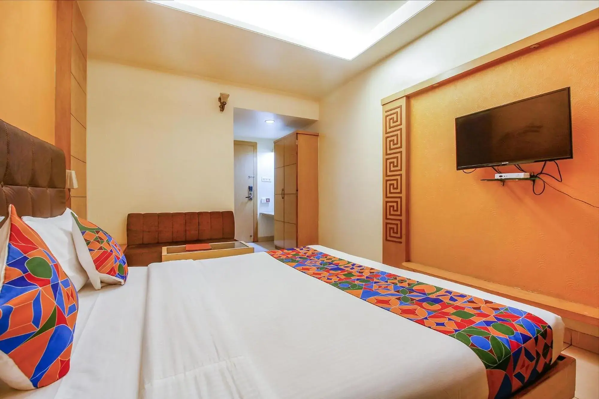 Bed in FabHotel The Oasis - Maharana Praatap Nagar Bed in FabHotel The Oasis - Maharana Praatap Nagar