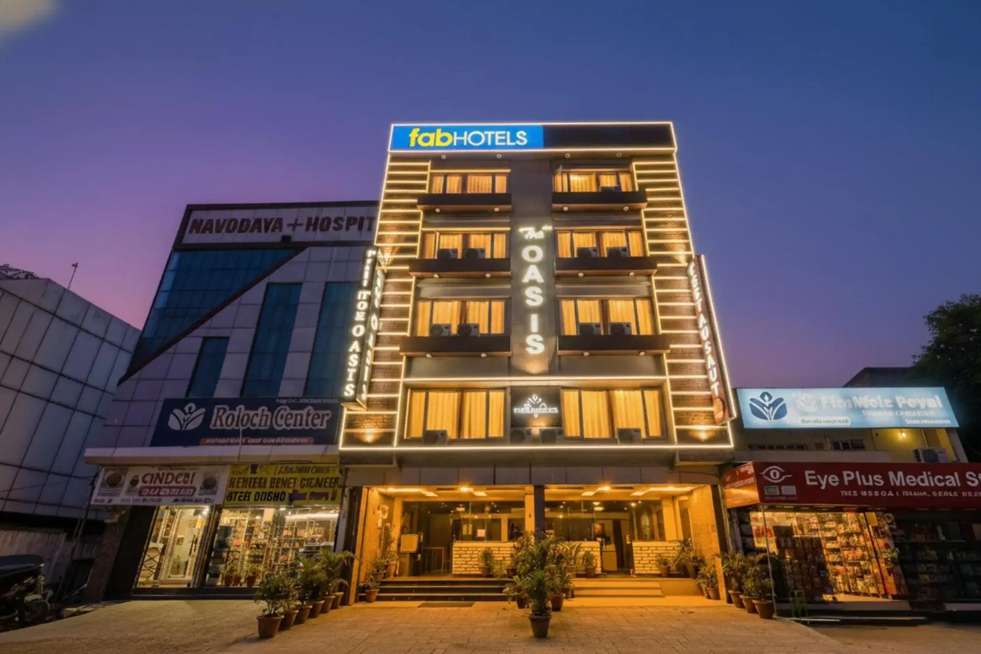 Property building in FabHotel The Oasis - Maharana Praatap Nagar Property building in FabHotel The Oasis - Maharana Praatap Nagar