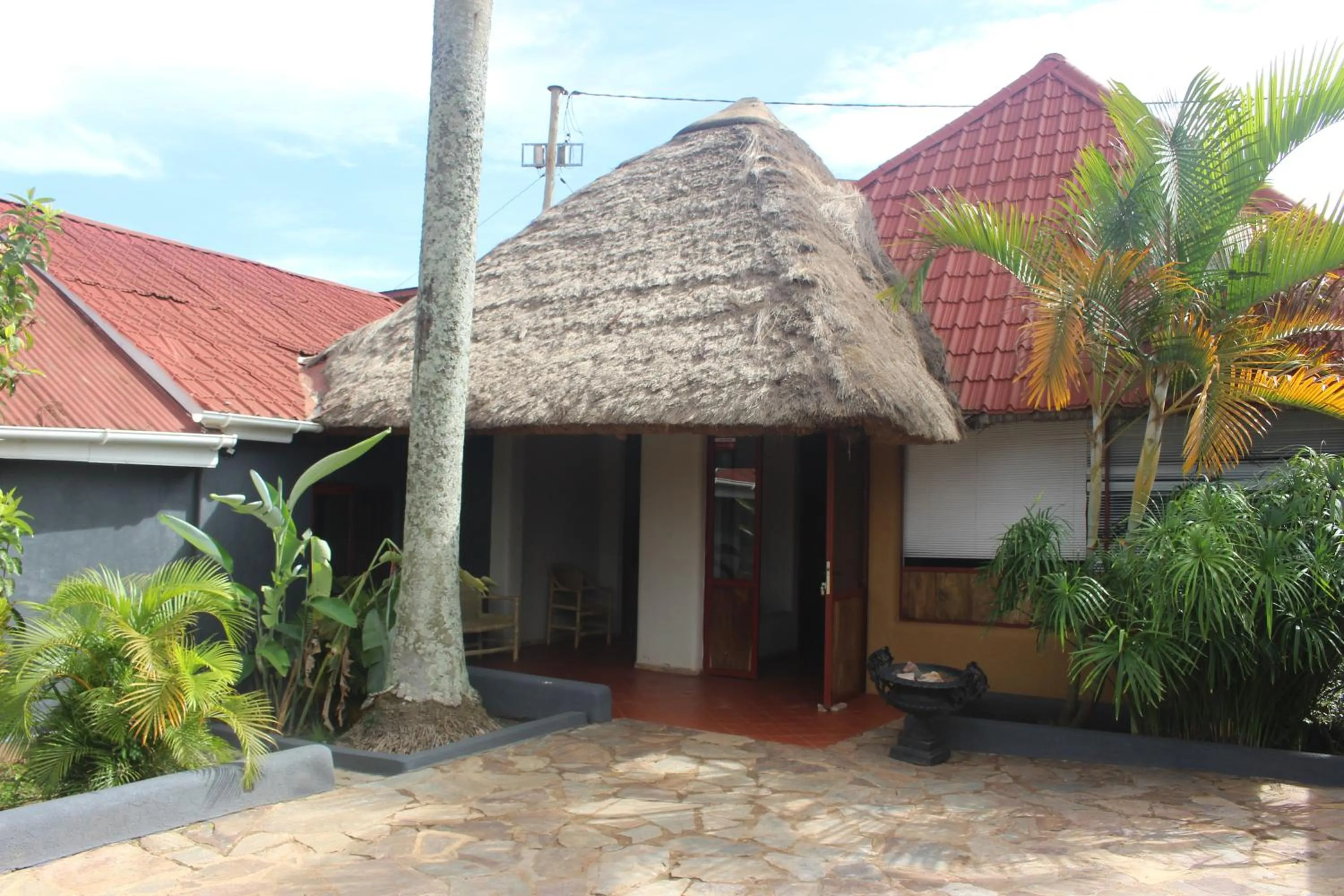 Property building in Montane Safaris Hotel, Entebbe