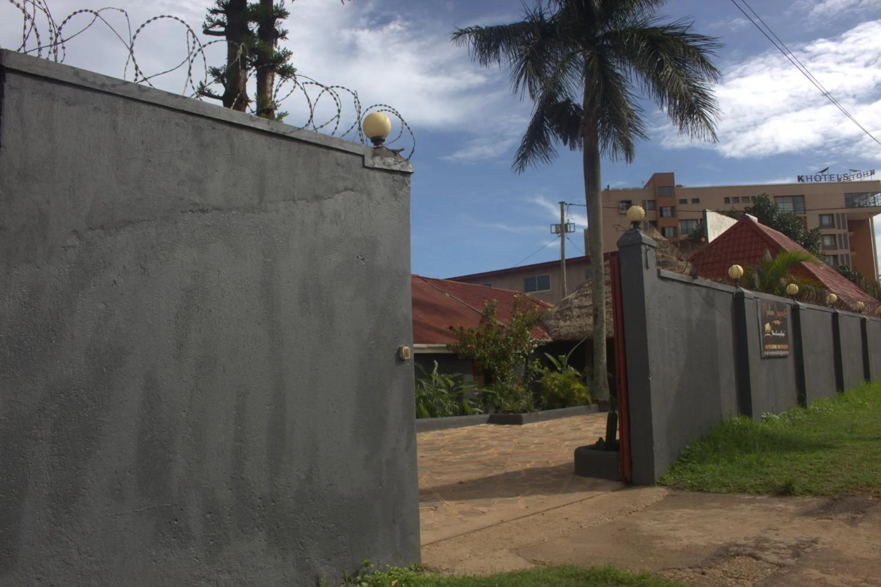 Property building in Montane Safaris Hotel, Entebbe