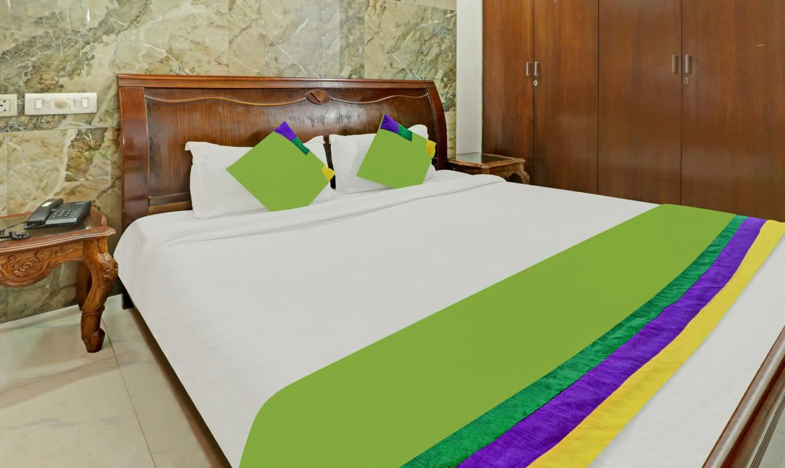 Bedroom, Bed in Treebo Sky 5 Bedroom, Bed in Treebo Sky 5