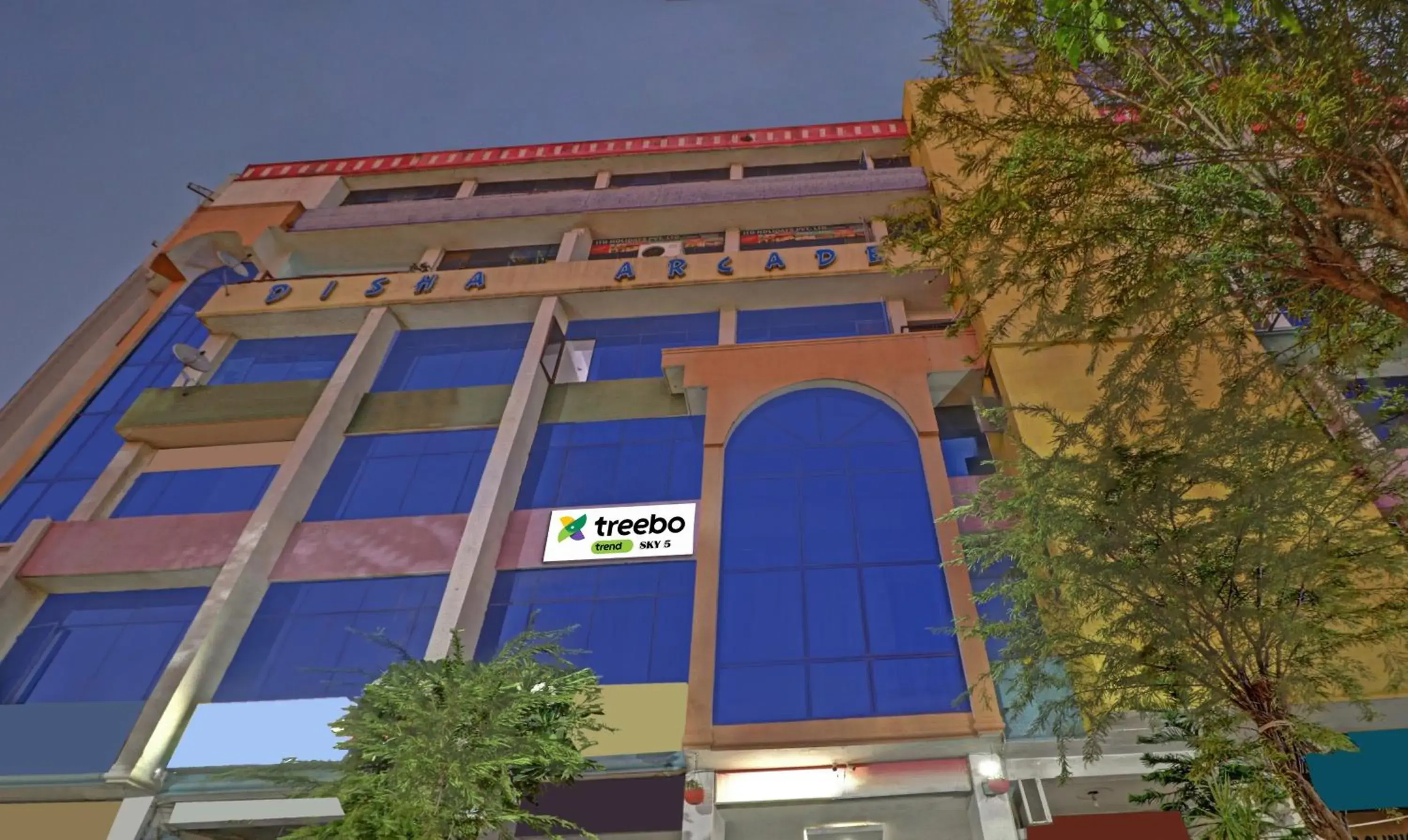 Property building in Treebo Sky 5 Property building in Treebo Sky 5