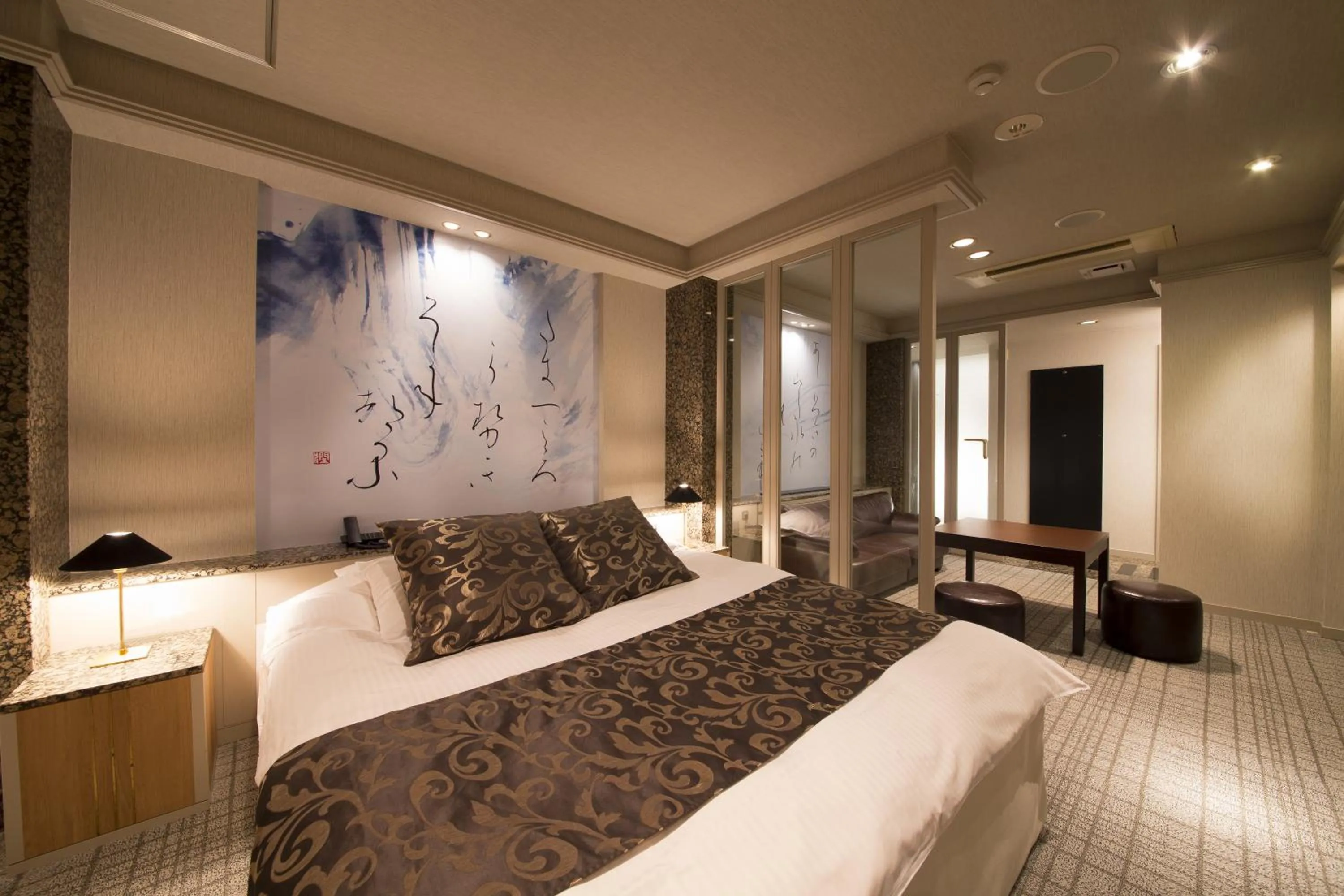 Photo of the whole room, Bed in Hotel Beni East (Adult Only)