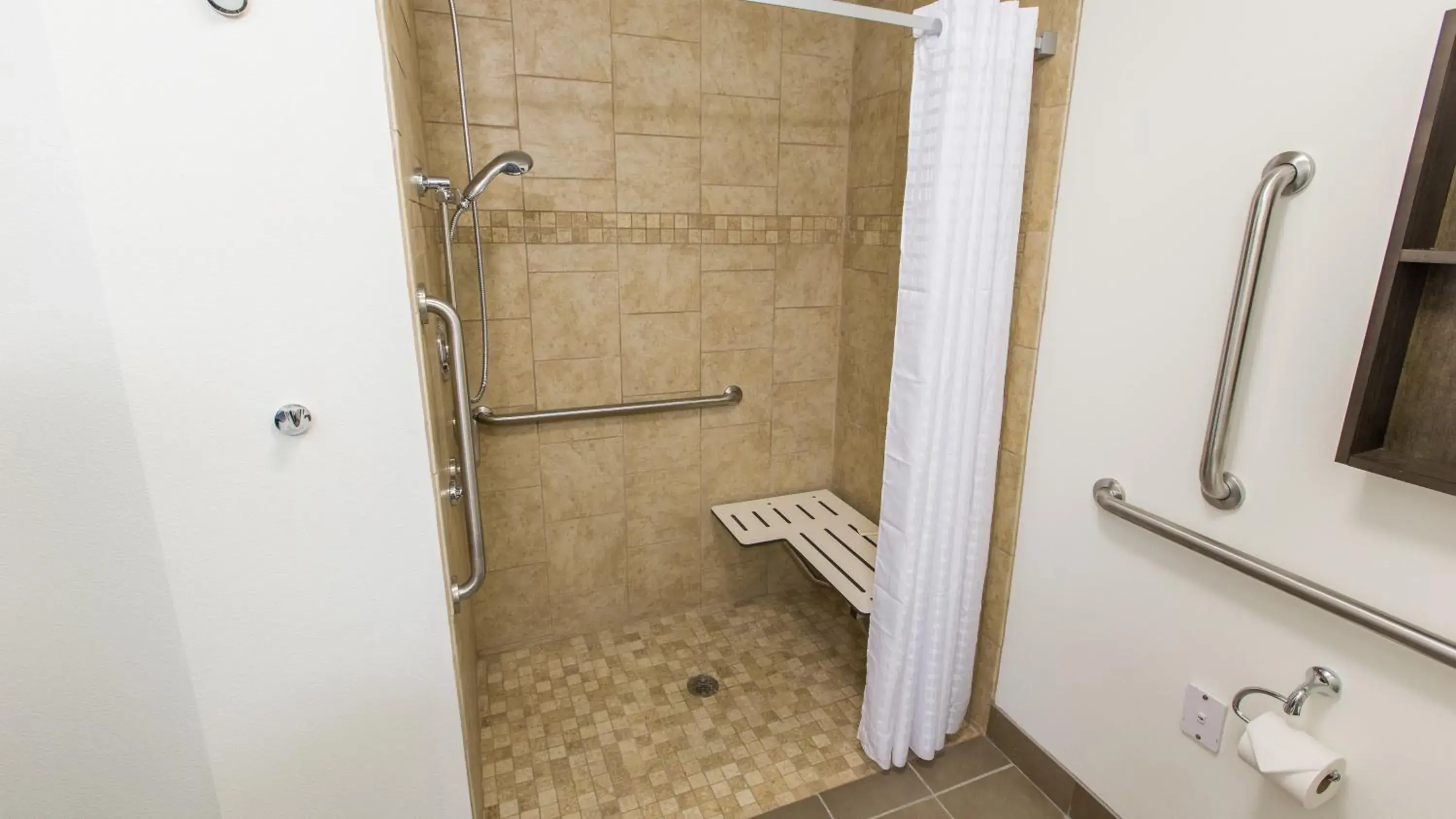 Queen Studio - Disability Access - Roll-in Shower in Candlewood Suites Overland Park W 135th St by IHG Queen Studio - Disability Access - Roll-in Shower in Candlewood Suites Overland Park W 135th St by IHG