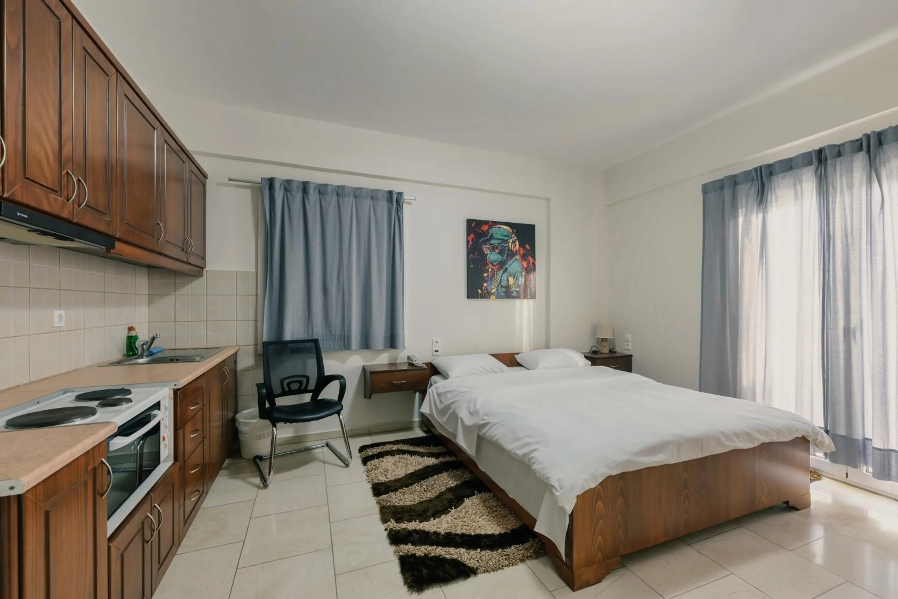 Studio with Lake View in O FOTIS , Restaurant , Studios & Apartments