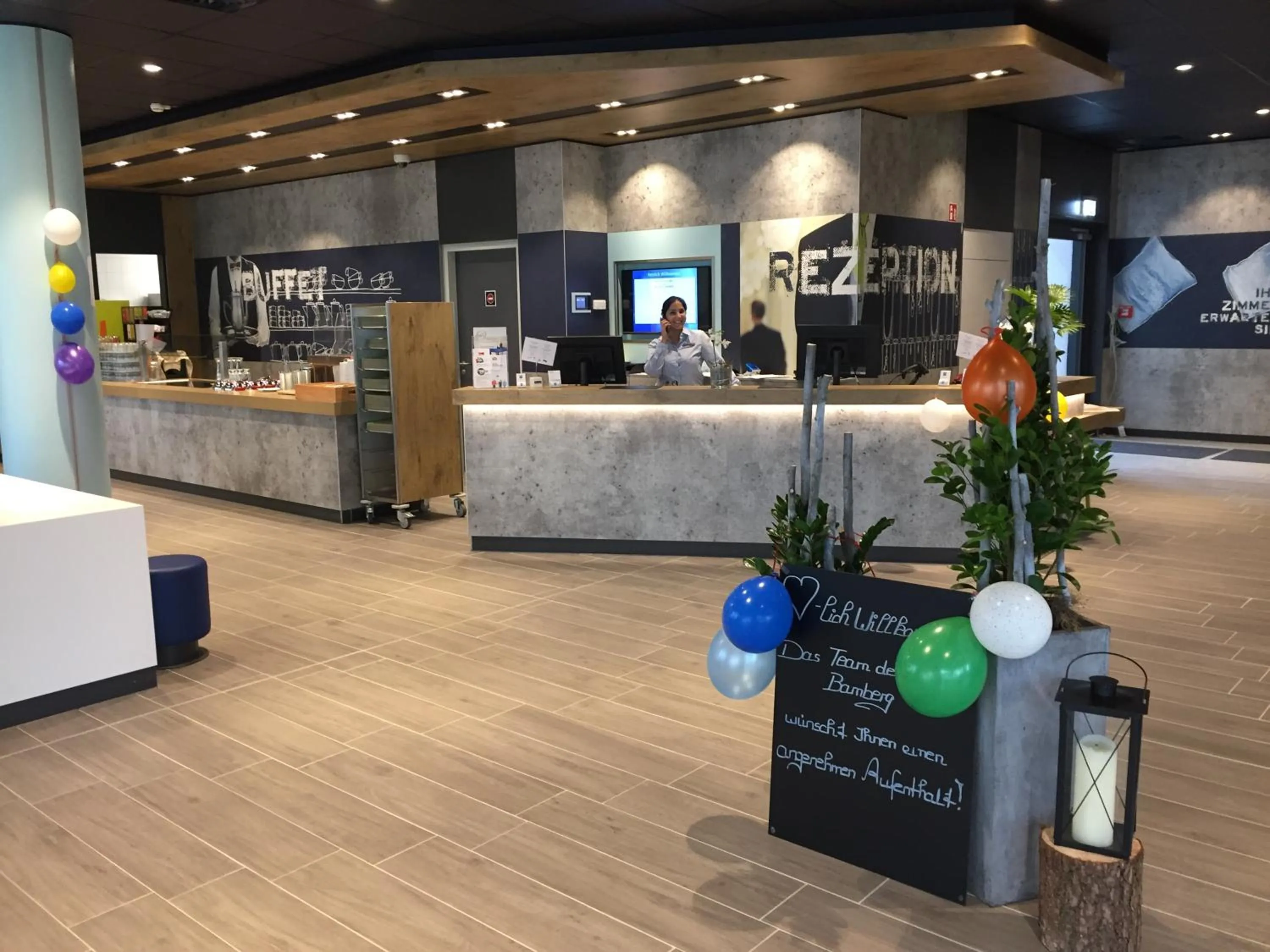 Lobby or reception in Ibis Budget Bamberg