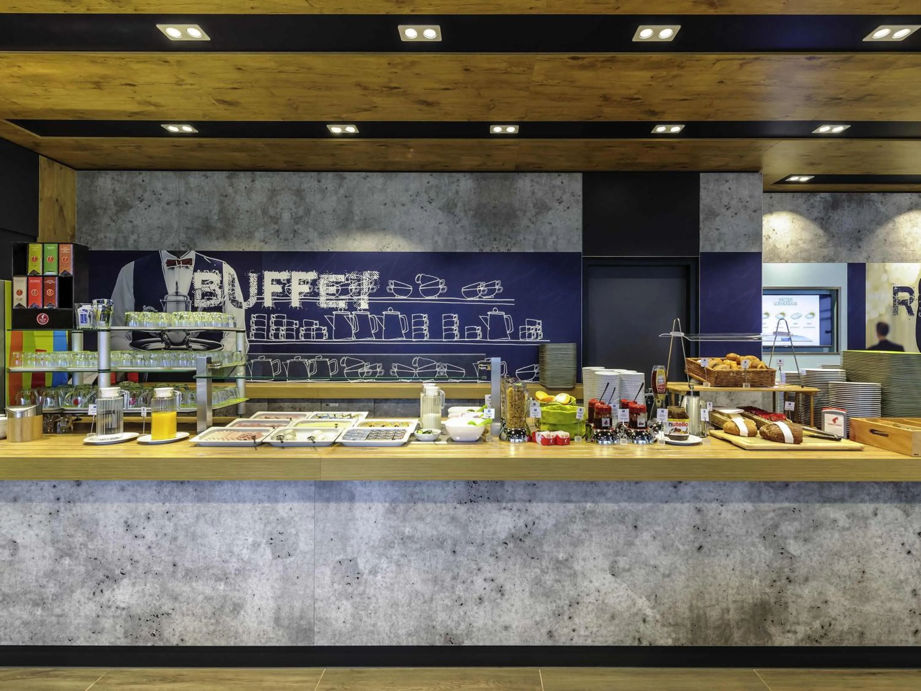 Breakfast in Ibis Budget Bamberg