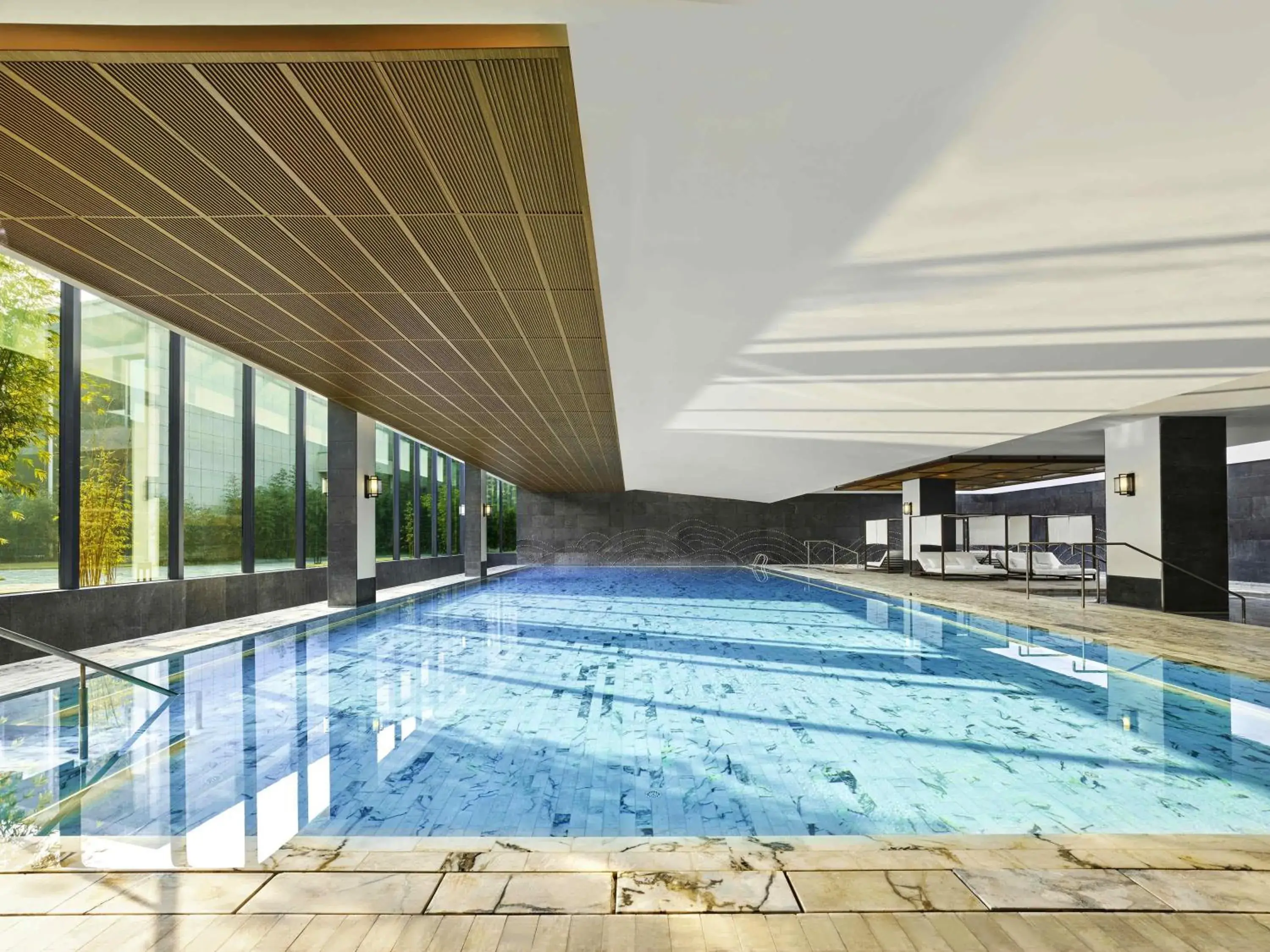 Pool view in Pullman Kaifeng Jianye Pool view in Pullman Kaifeng Jianye