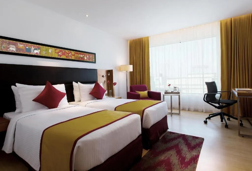 Bed in Mercure Hyderabad KCP Banjara Hills, An Accor Hotel