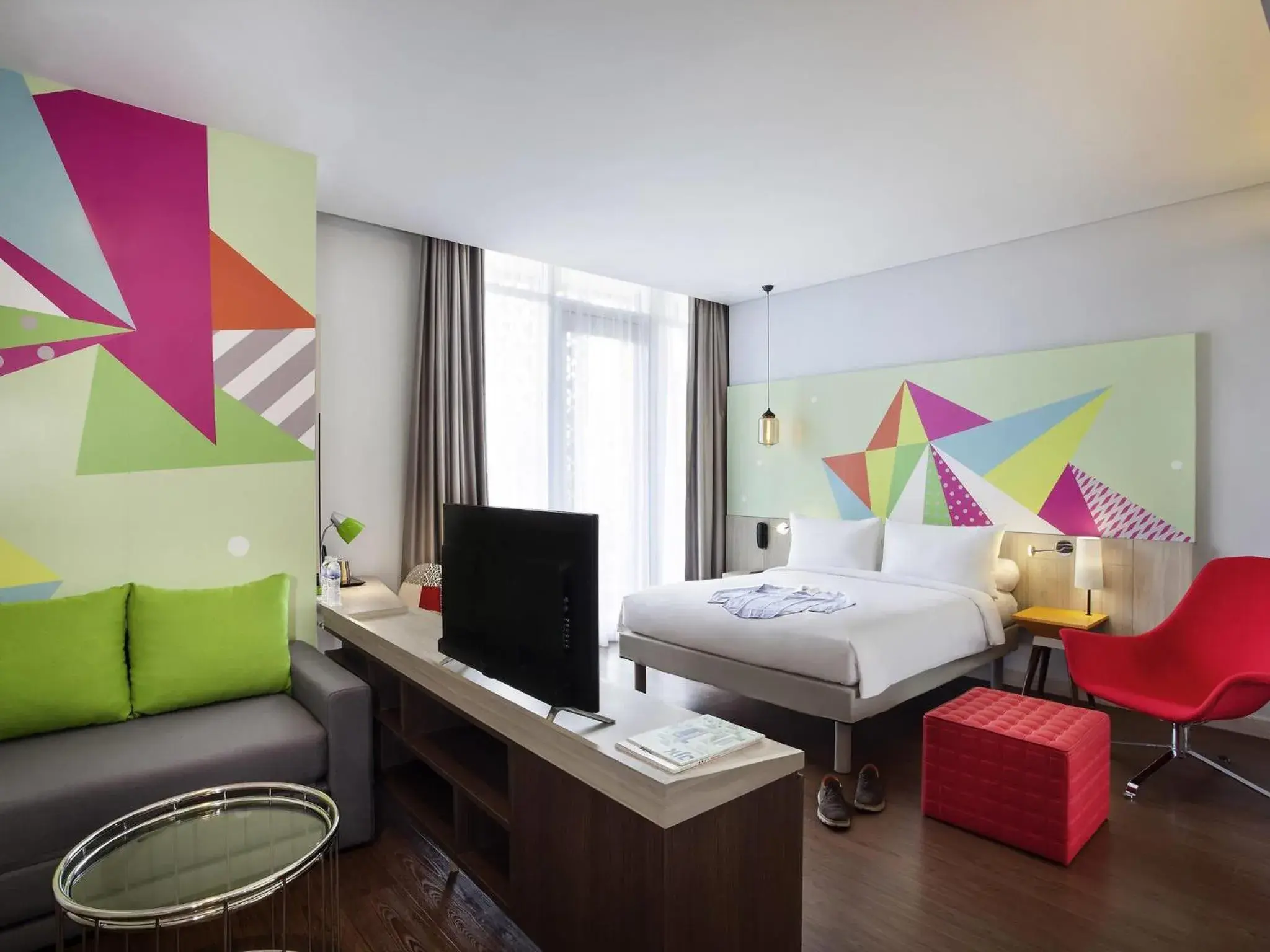 Bedroom, Bed in Ibis Styles Jakarta Sunter Bedroom, Bed in Ibis Styles Jakarta Sunter