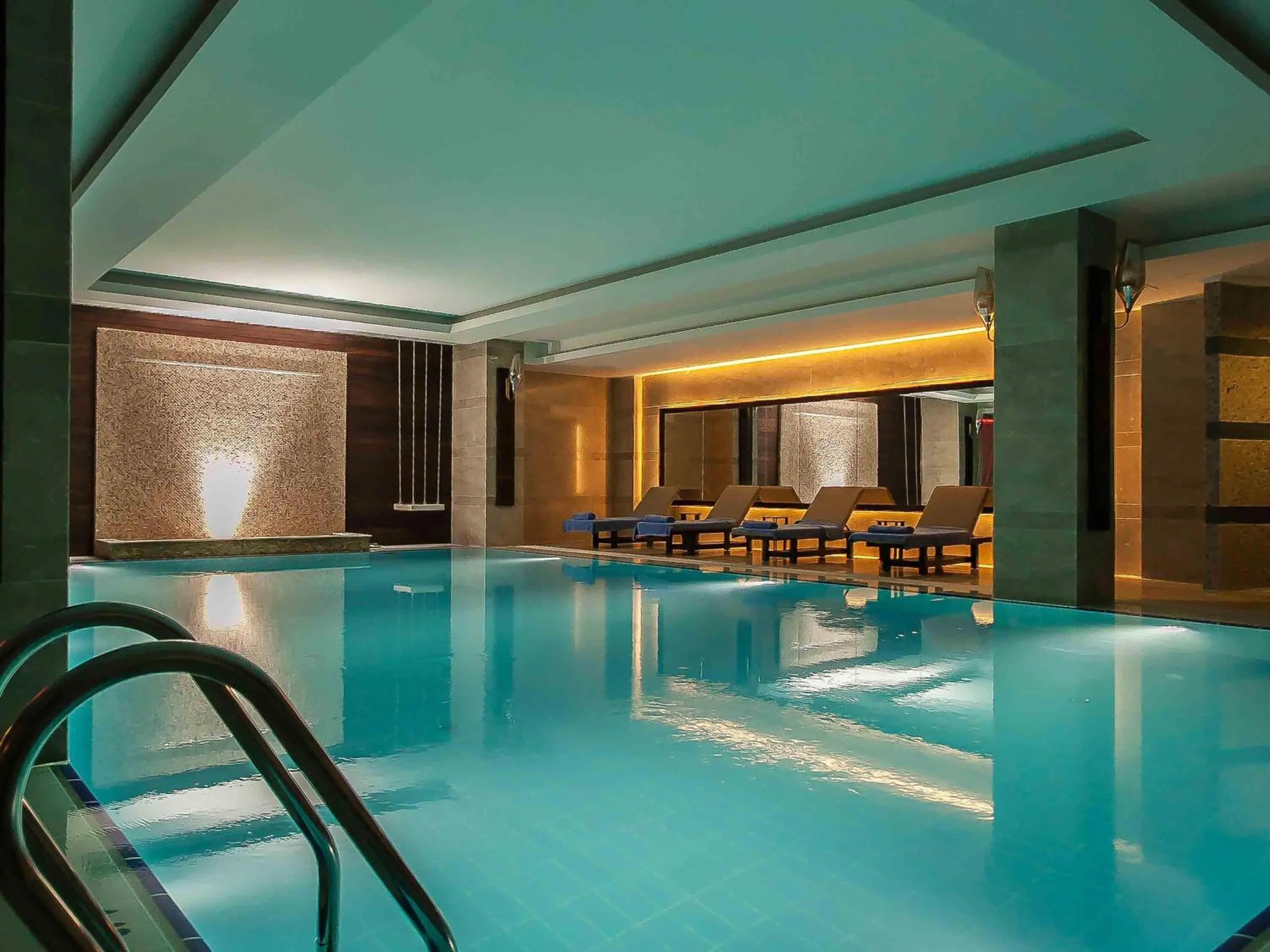 Pool view in Novotel Diyarbakir