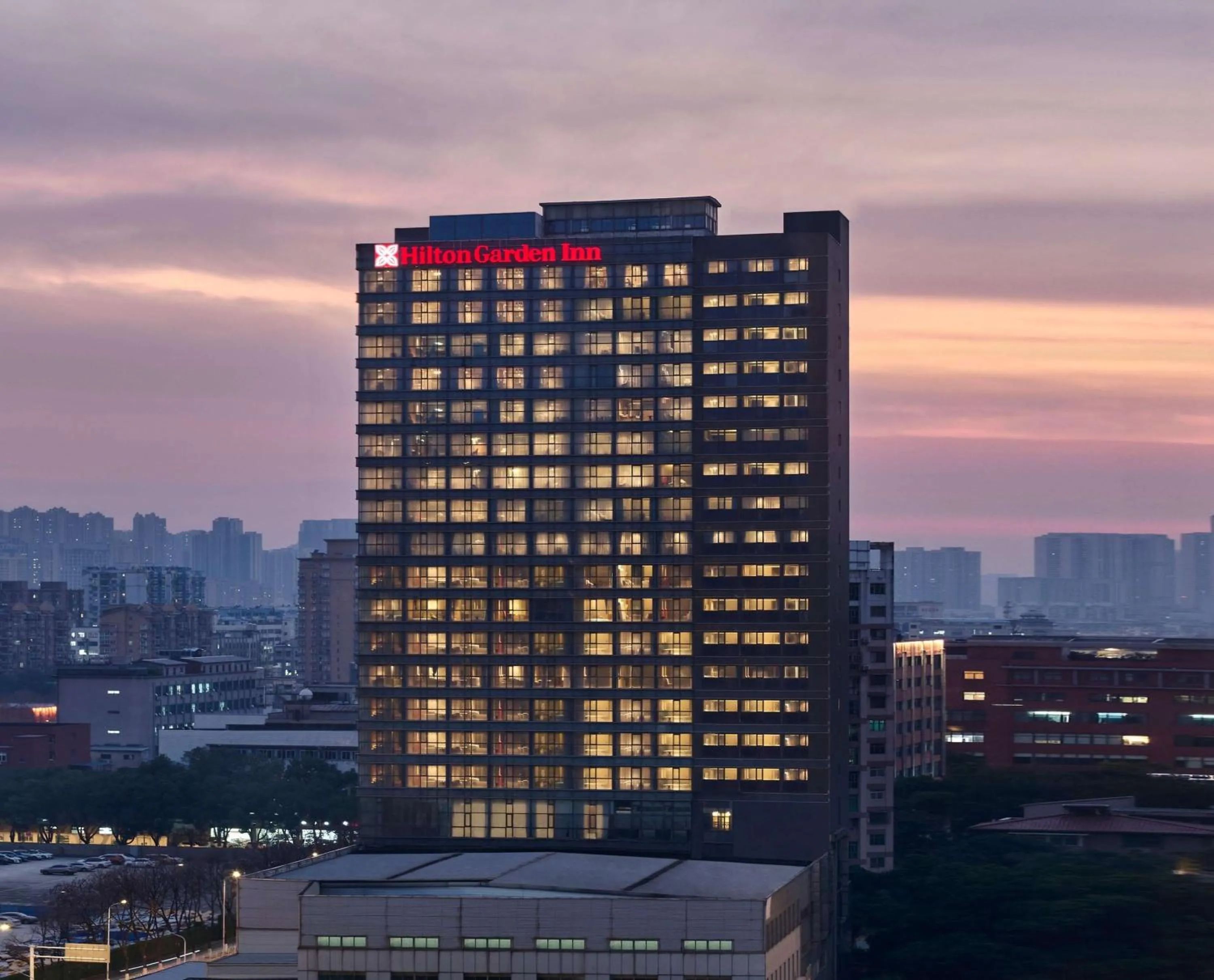 Property building in Hilton Garden Inn Wuhan Hankou