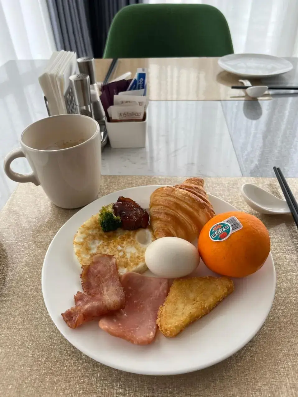 Breakfast in Hilton Garden Inn Wuhan Hankou Breakfast in Hilton Garden Inn Wuhan Hankou