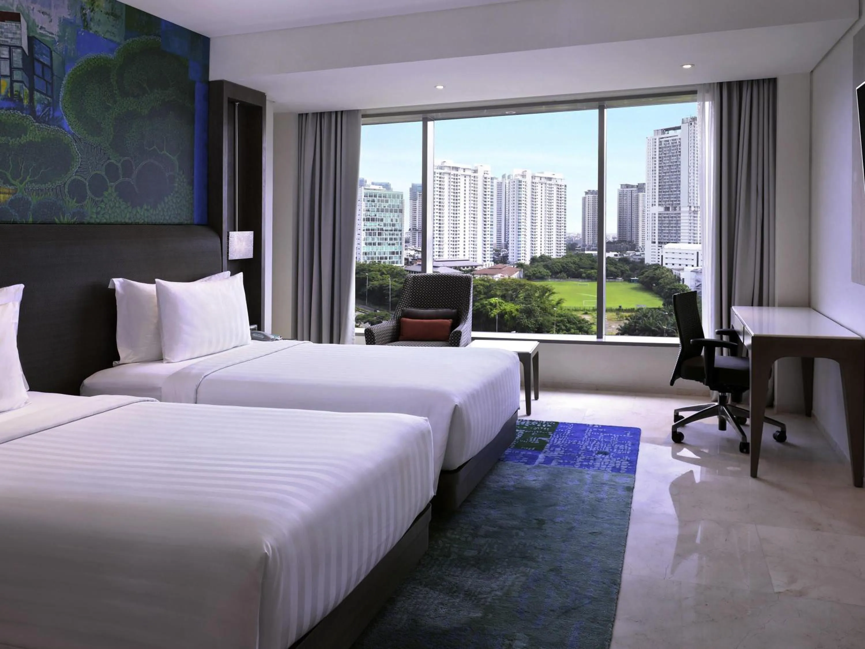 Bedroom, Bed in Grand Mercure Jakarta Kemayoran