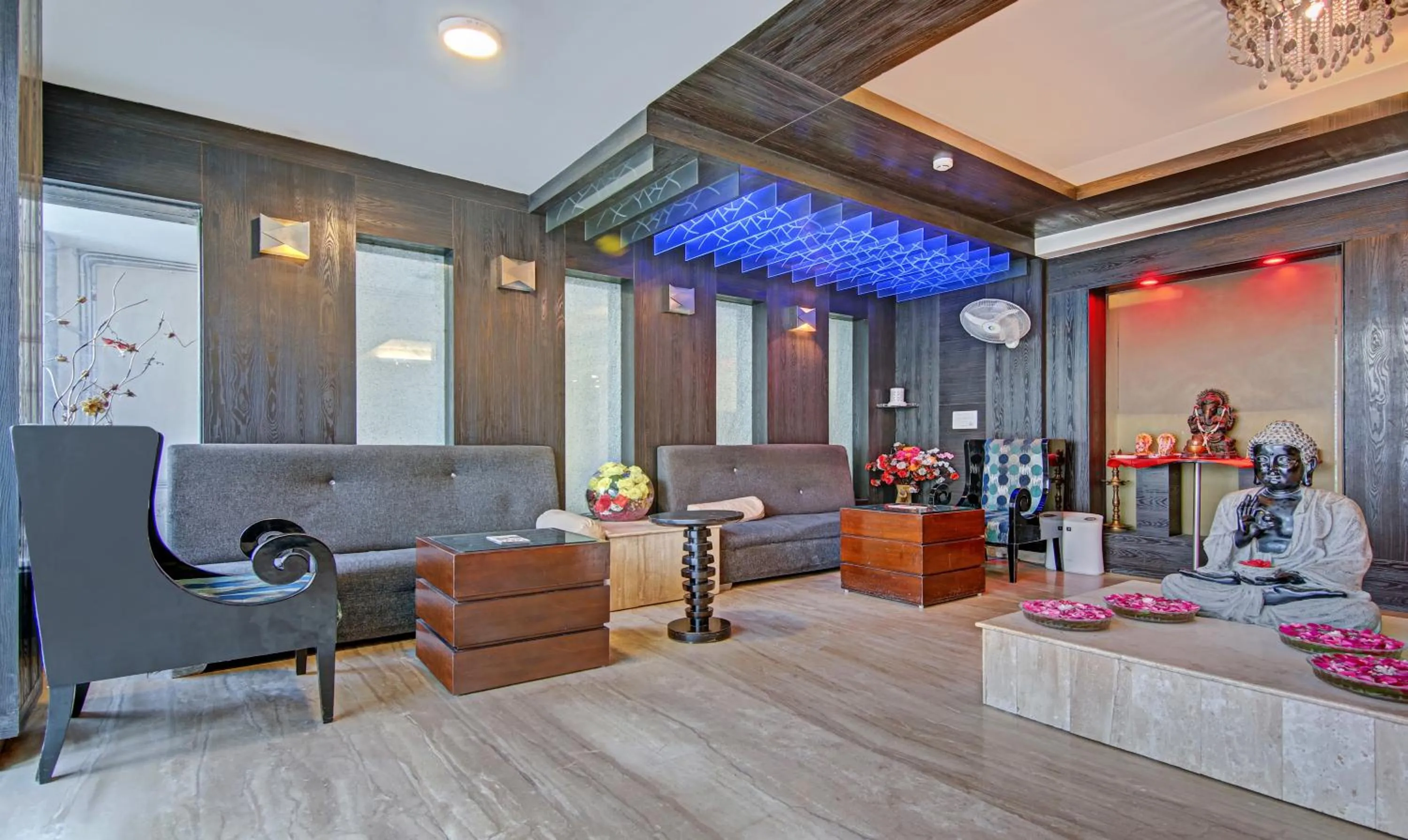 Seating area in Treebo Premium Relax Inn Patel Nagar