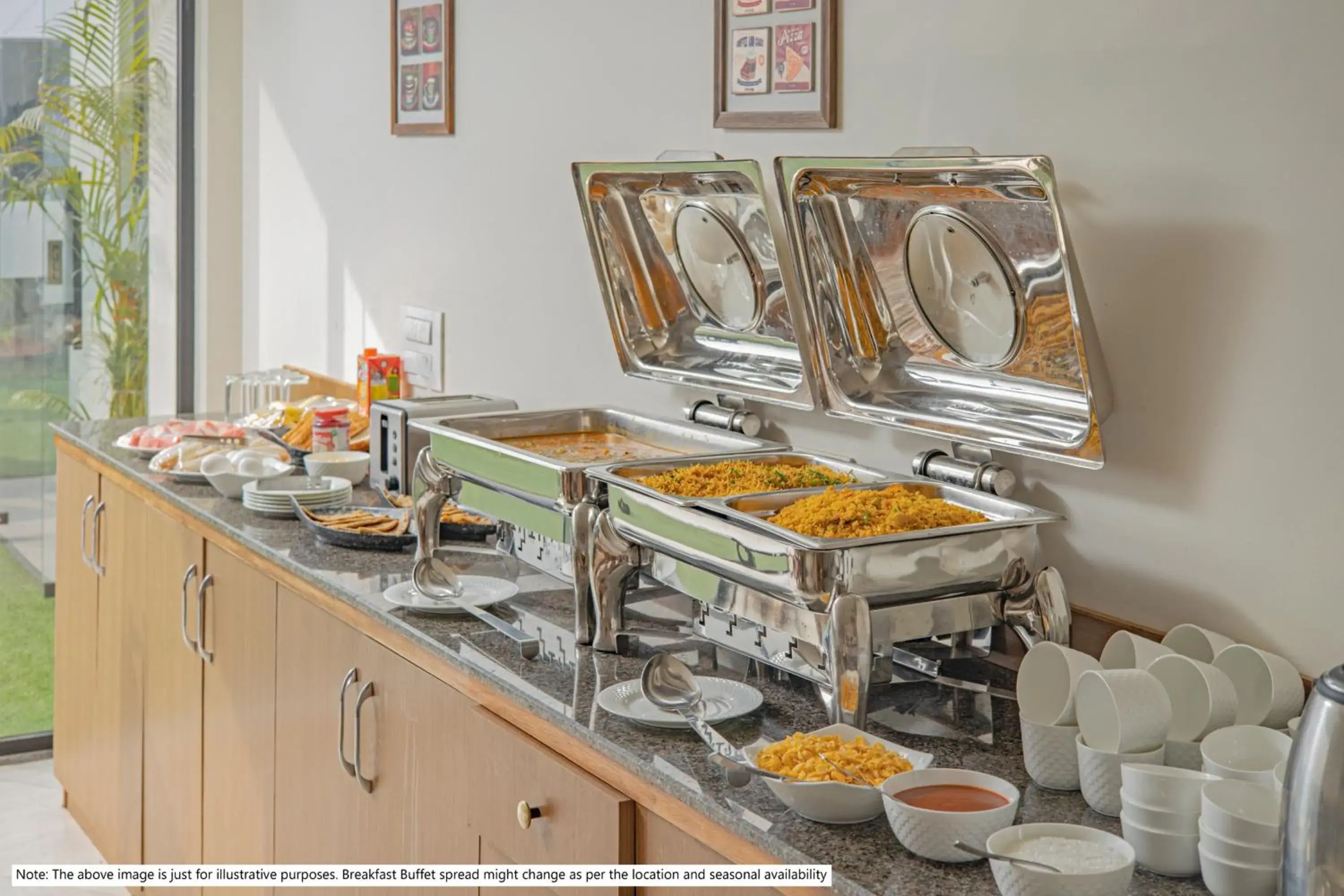 Buffet breakfast in Treebo Premium Relax Inn Patel Nagar Buffet breakfast in Treebo Premium Relax Inn Patel Nagar