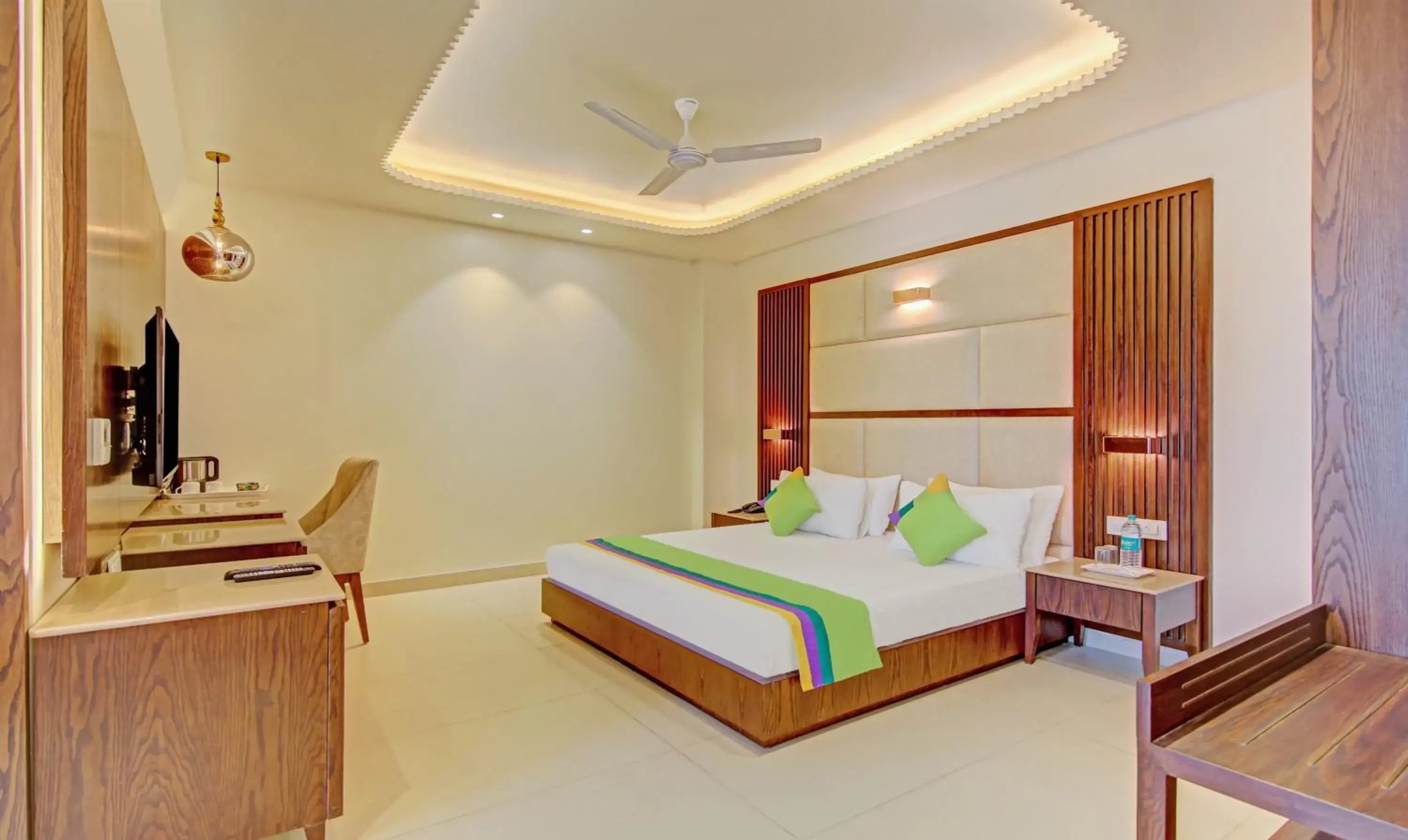 Bedroom, Bed in Treebo Premium Relax Inn Patel Nagar Bedroom, Bed in Treebo Premium Relax Inn Patel Nagar