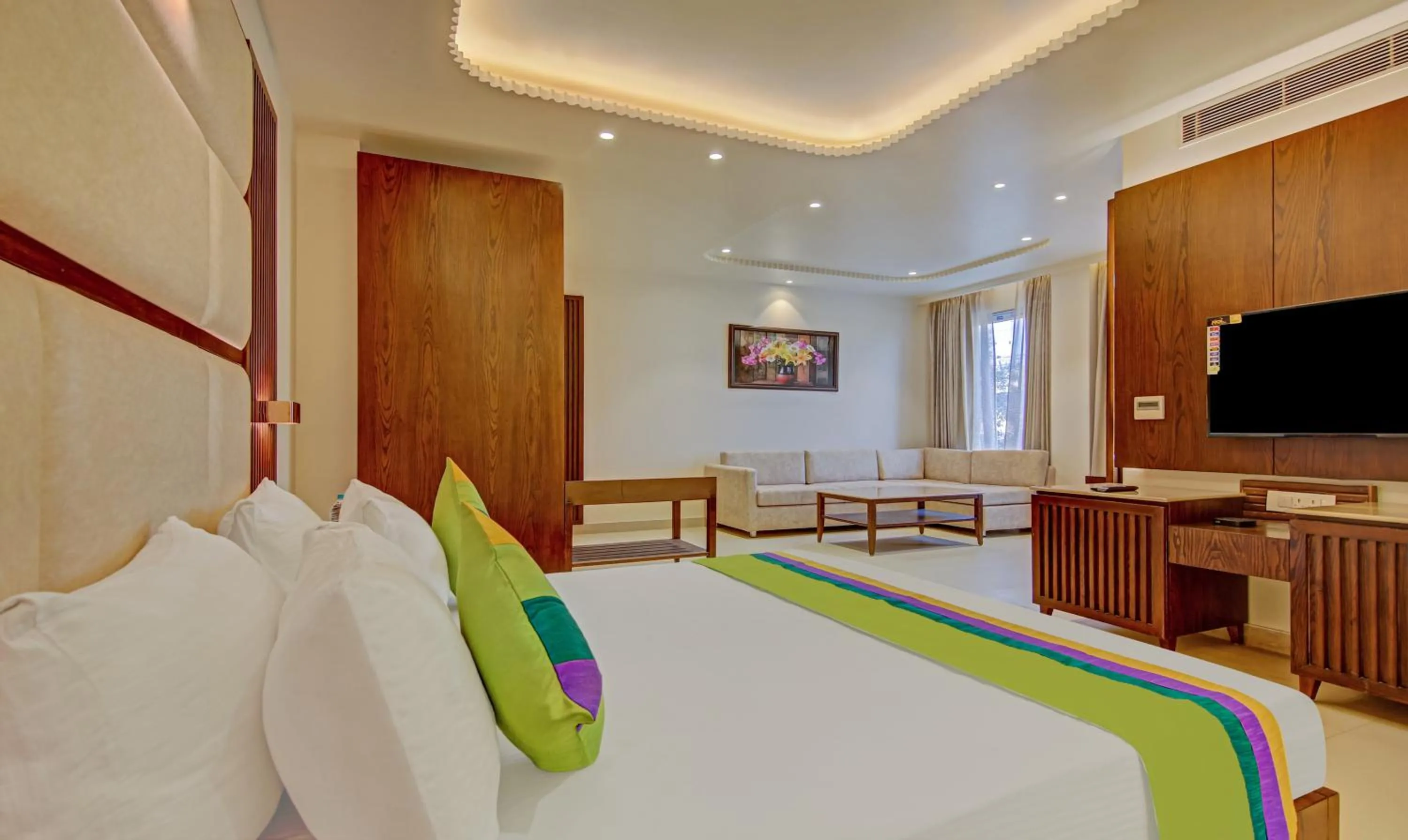 Bedroom, Bed in Treebo Premium Relax Inn Patel Nagar
