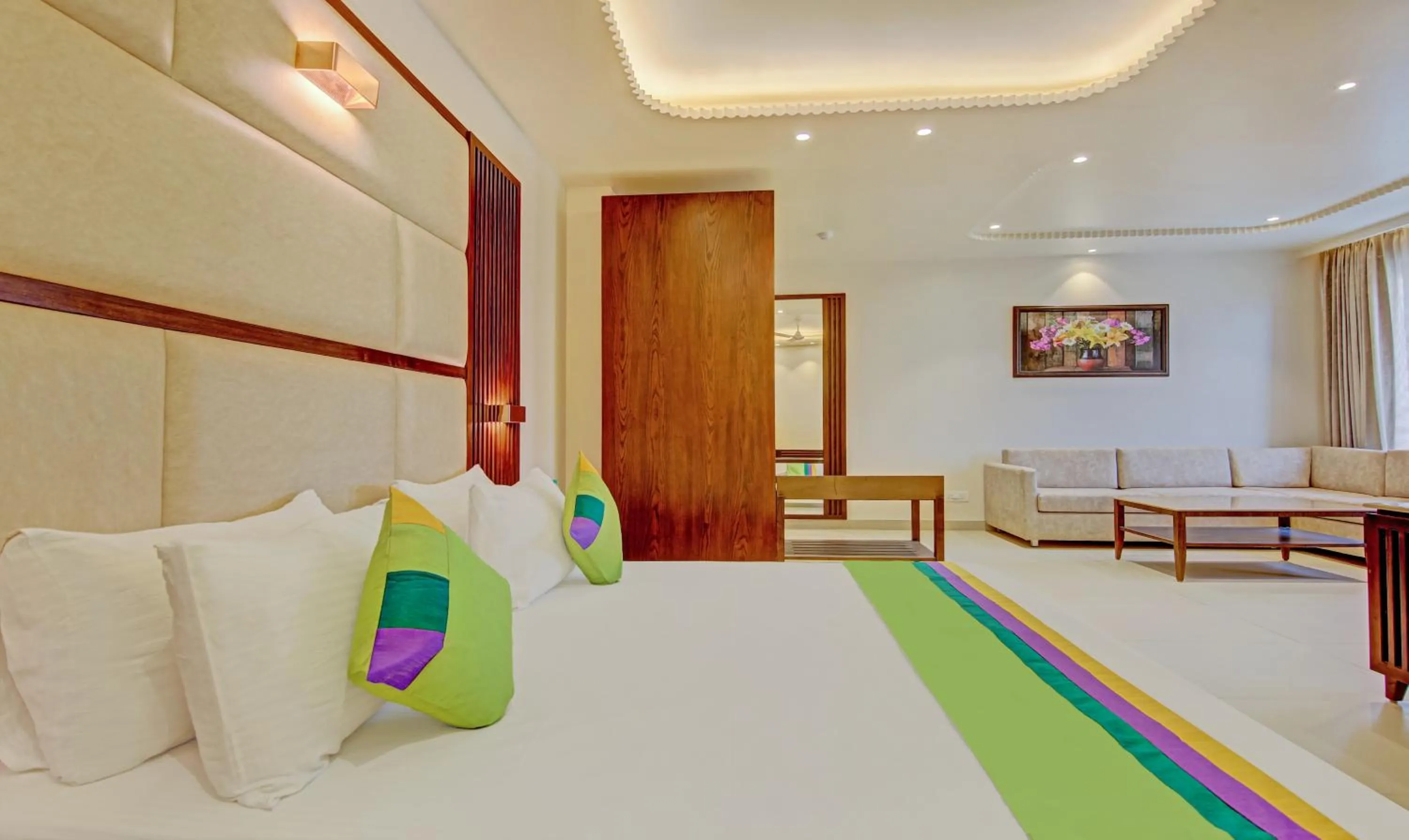 Bedroom, Bed in Treebo Premium Relax Inn Patel Nagar