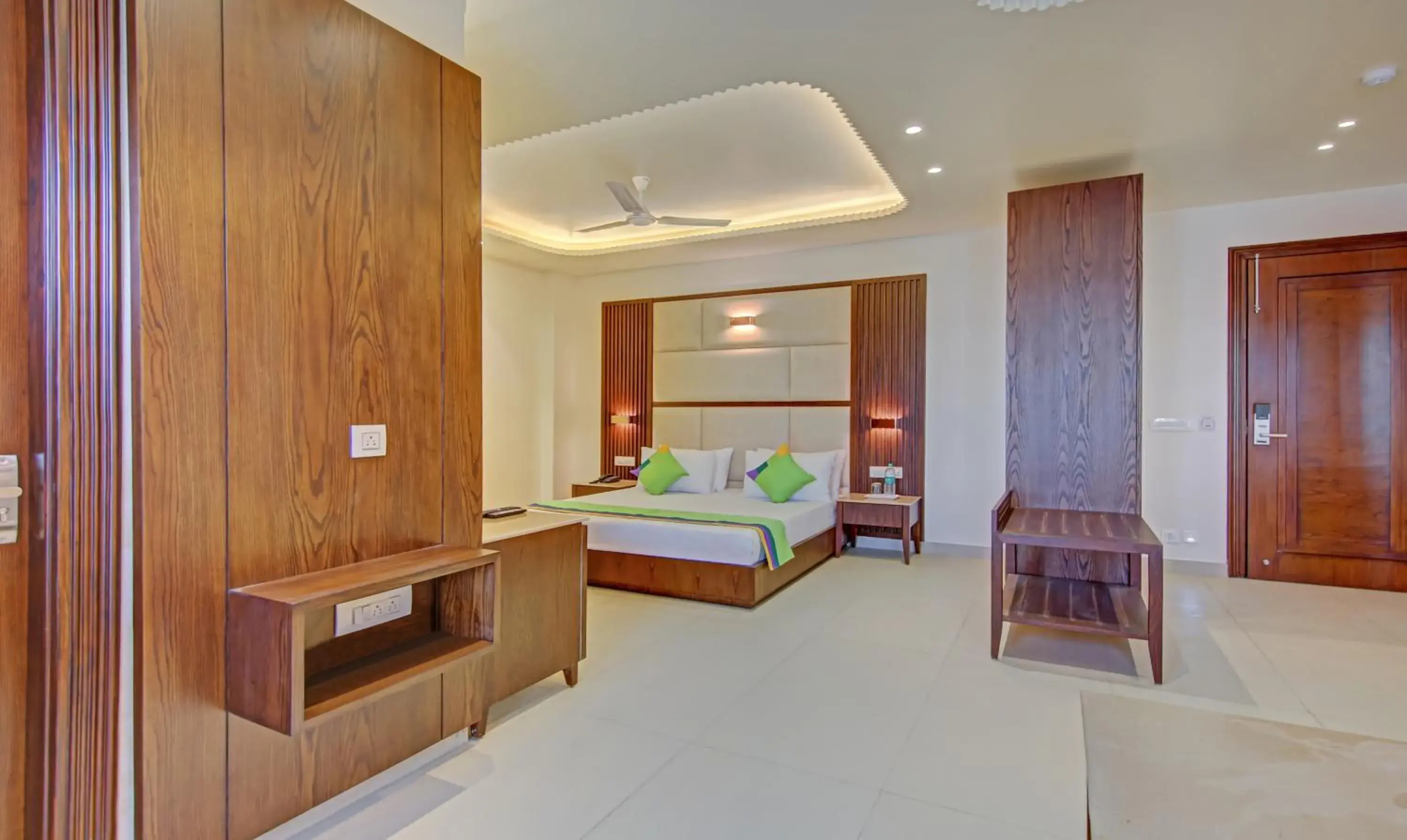 Bedroom, Bed in Treebo Premium Relax Inn Patel Nagar Bedroom, Bed in Treebo Premium Relax Inn Patel Nagar