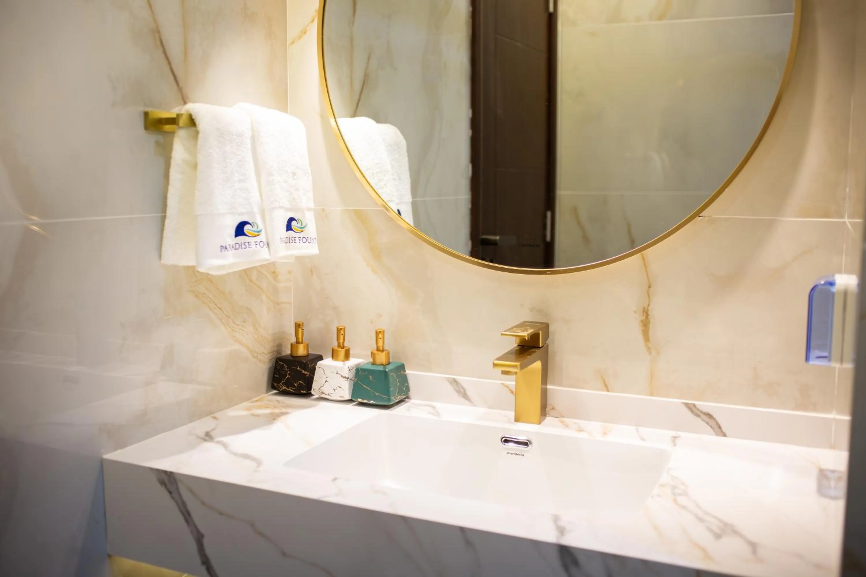 Bathroom in Paradise Found
