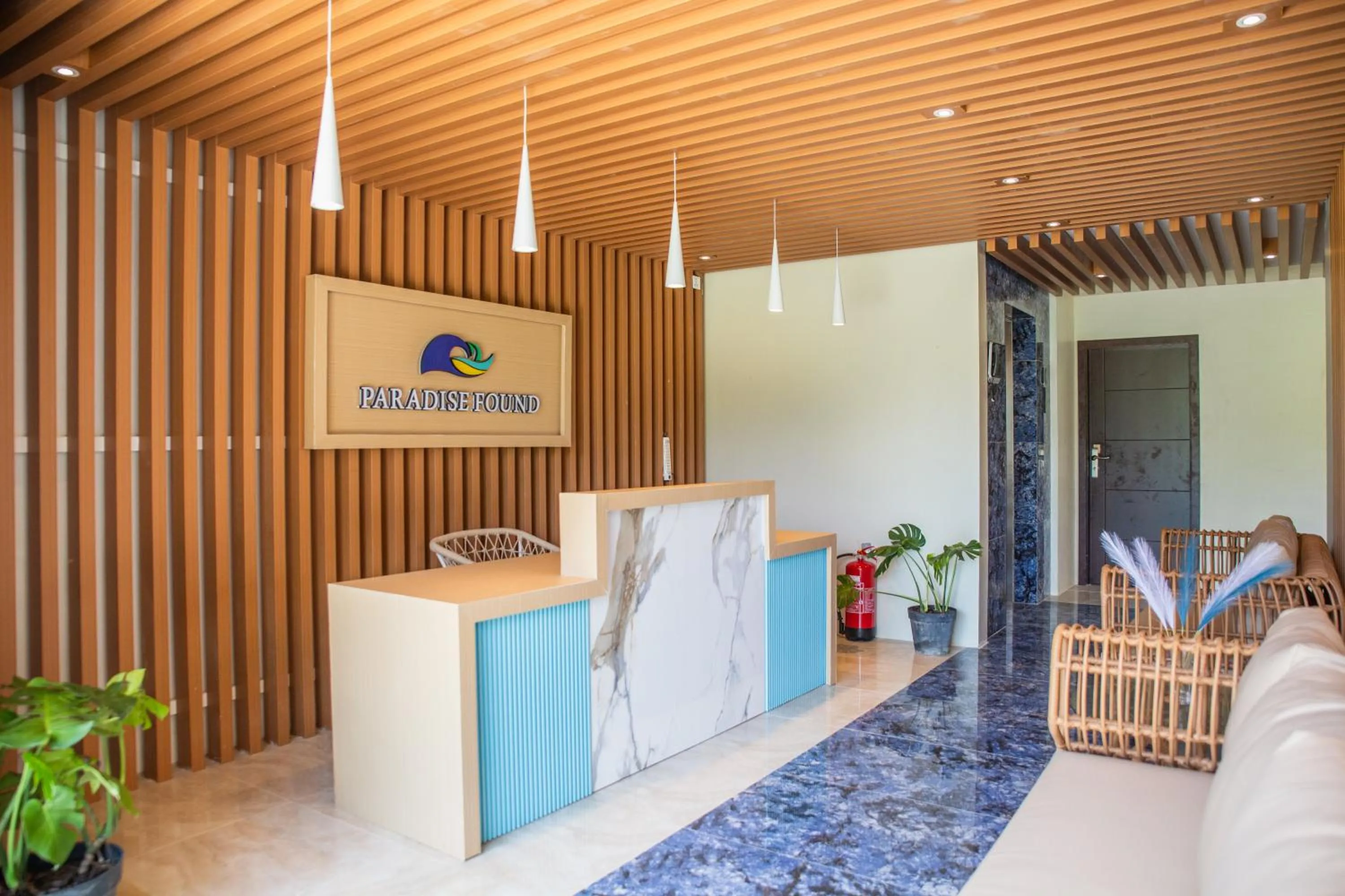Lobby or reception in Paradise Found