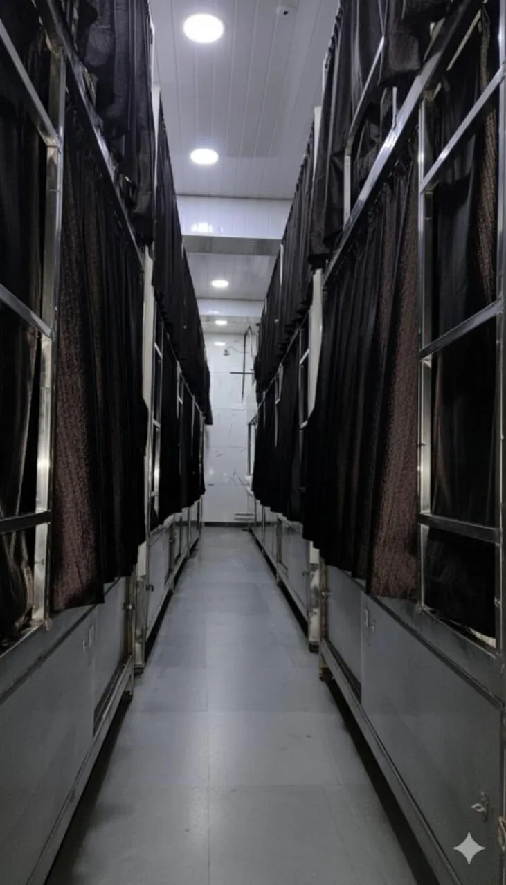 Bed in Aman palace hotel