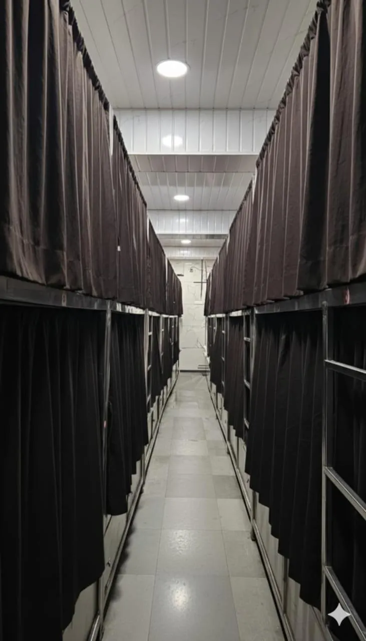 Bed in Aman palace hotel