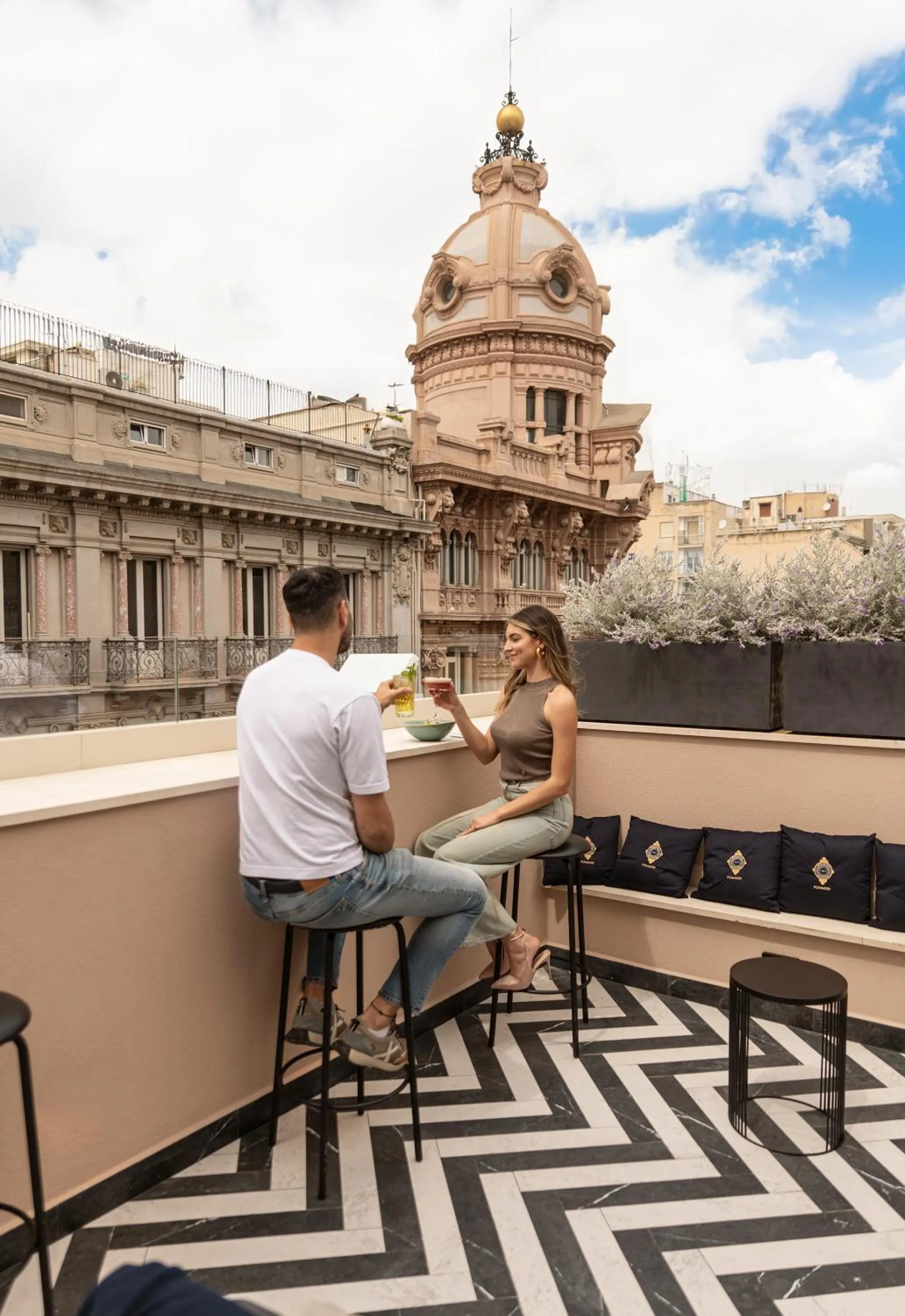 Patio in Sparano Palace - Luxury Maison